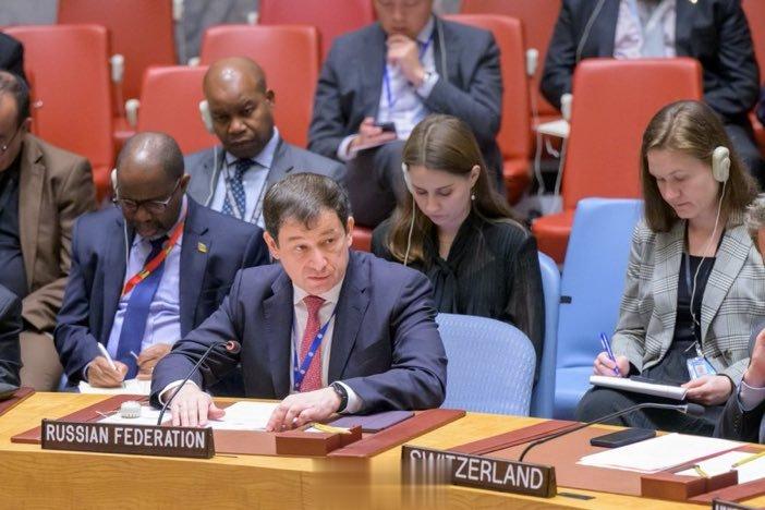 俄罗斯驻联合国代表在安理会发言称：四大农业巨头，三美国公司和一个荷兰公司占全球农