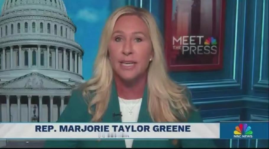 特朗普曾经最忠实的盟友，现在已经反目的MAGA重要人物，众议员玛乔丽·泰勒·格林