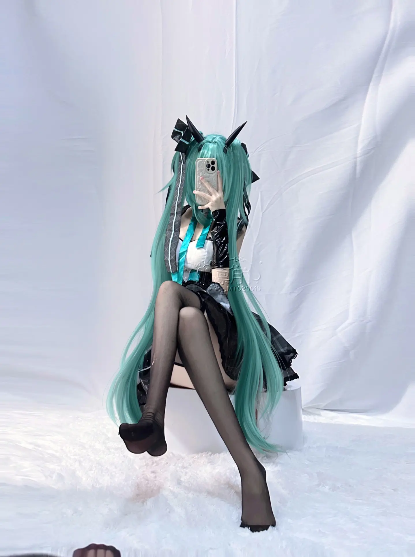 热门 cos 初音未来