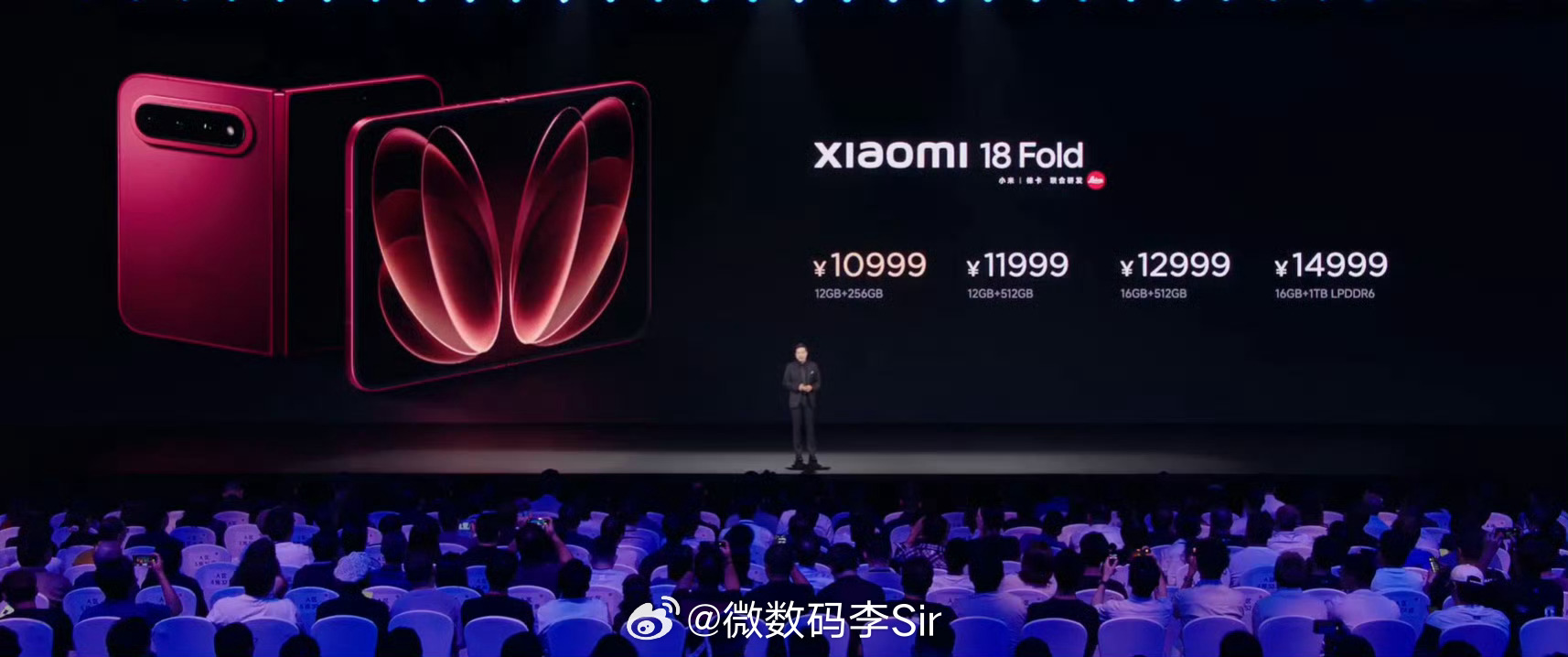 小米18Fold价格小米18 Fold价格公布售价10999￥起，大家觉得如何？