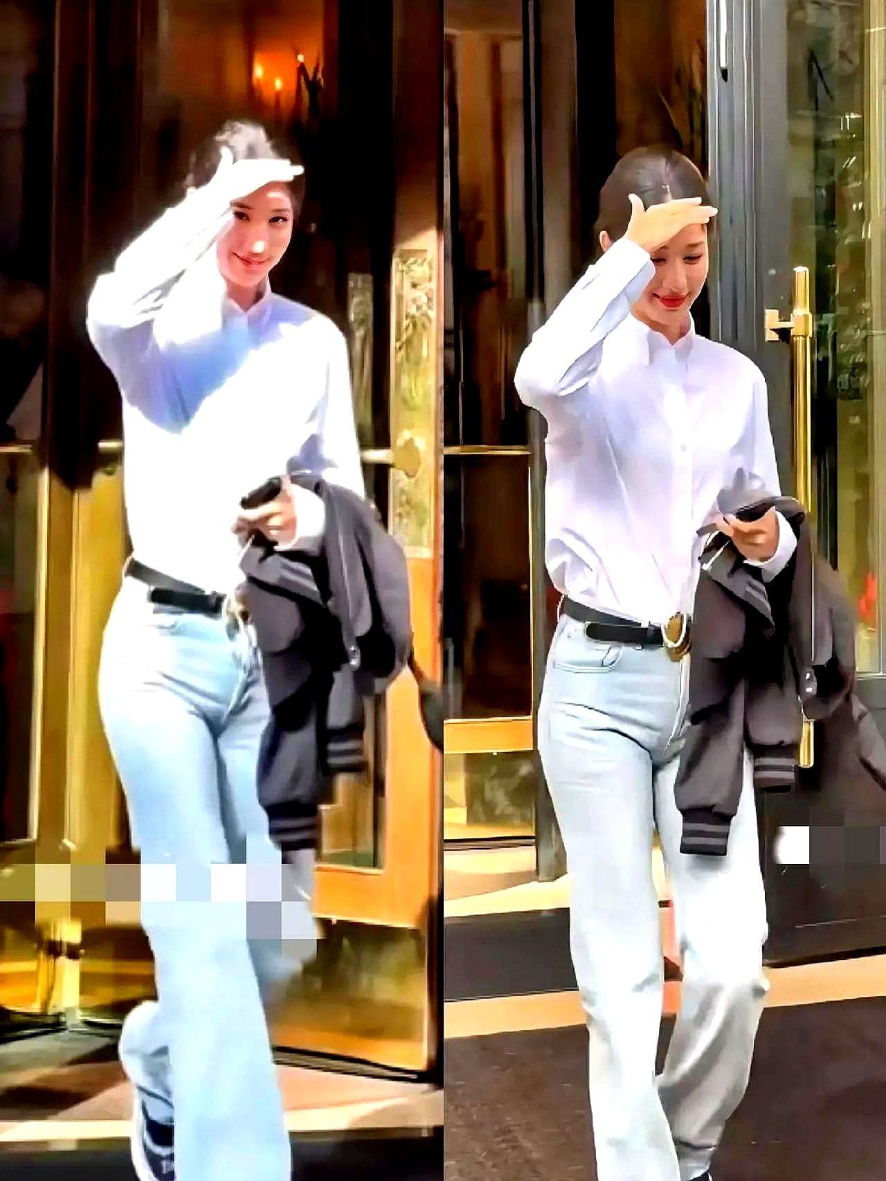 机场出发照刷爆热搜。她解开衬衫两颗扣子，双手插兜走过去，评论区全在喊老公。
 