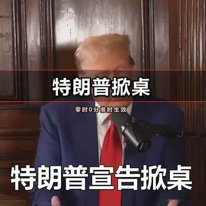 《特朗普宣告掀桌，0时0分准时生效，中美没谈妥？中方官员已回国》特朗普宣告掀桌，