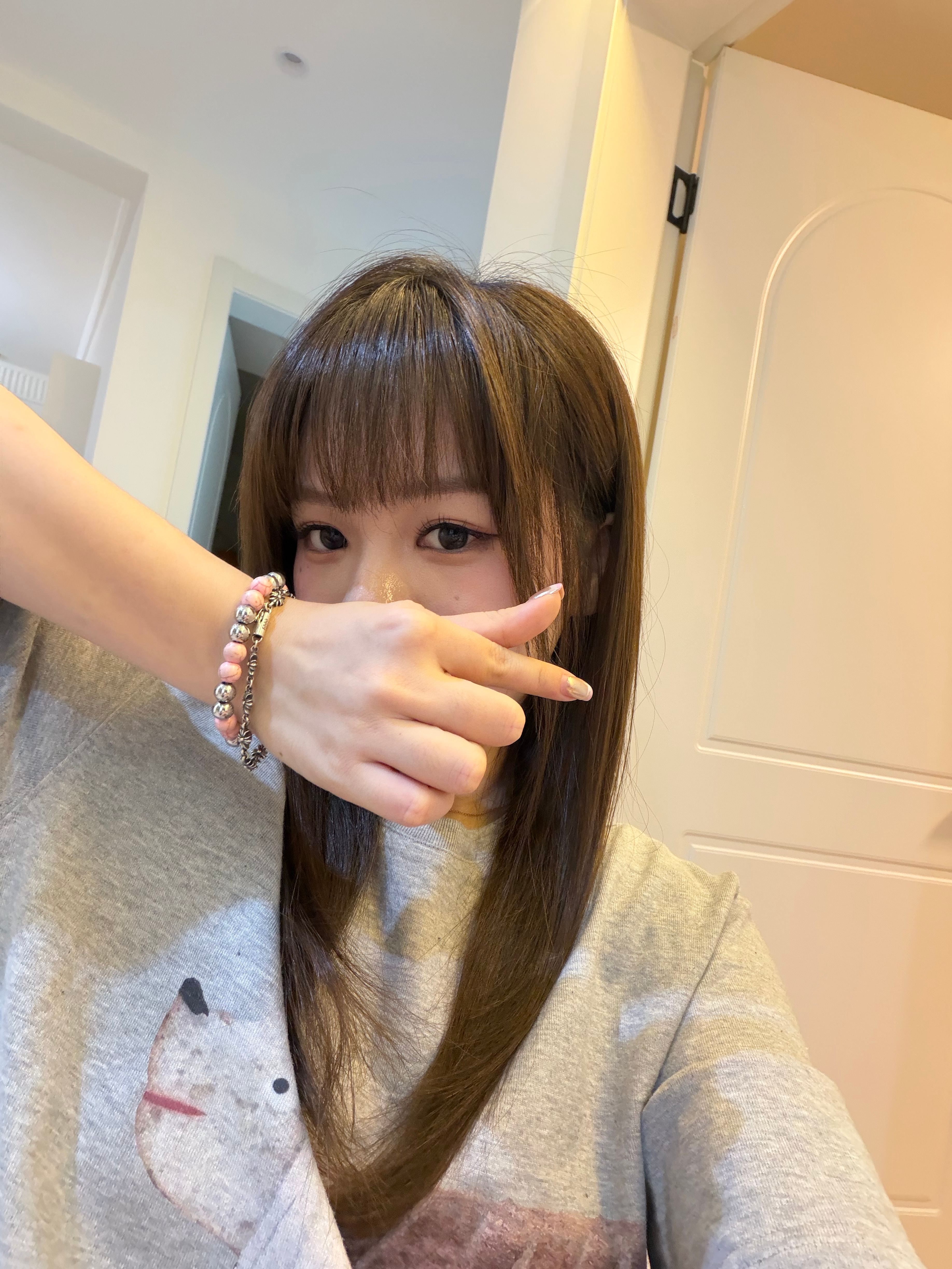 分享！原生发顶号了哈哈哈漂染太多断发发质特别差，我买了冷雾夹板都没用，而且接头发