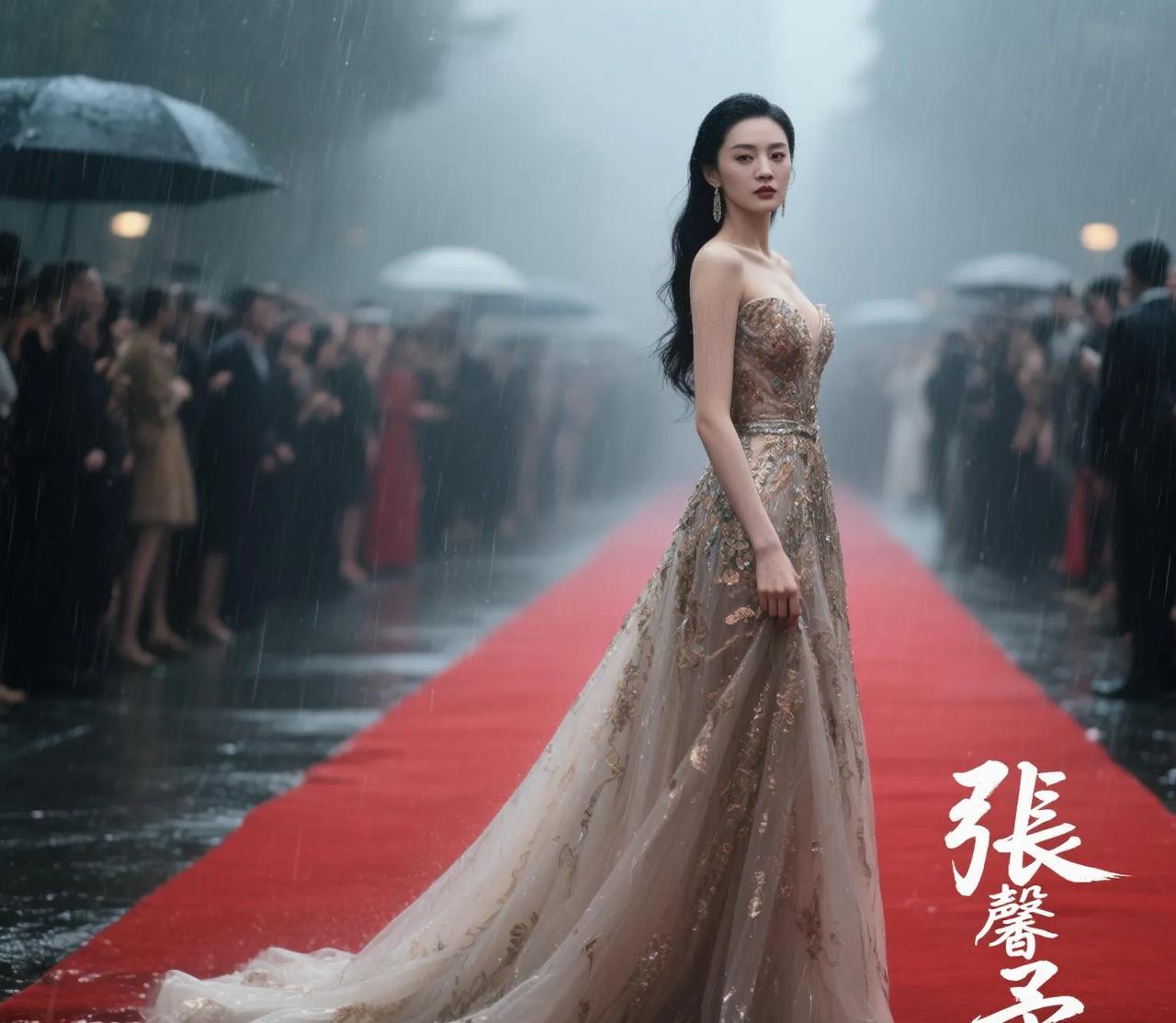 5月7日，南昌时尚芭莎鎏光之夜，本是星光熠熠的时尚盛宴，一场雨却让氛围变得格外不