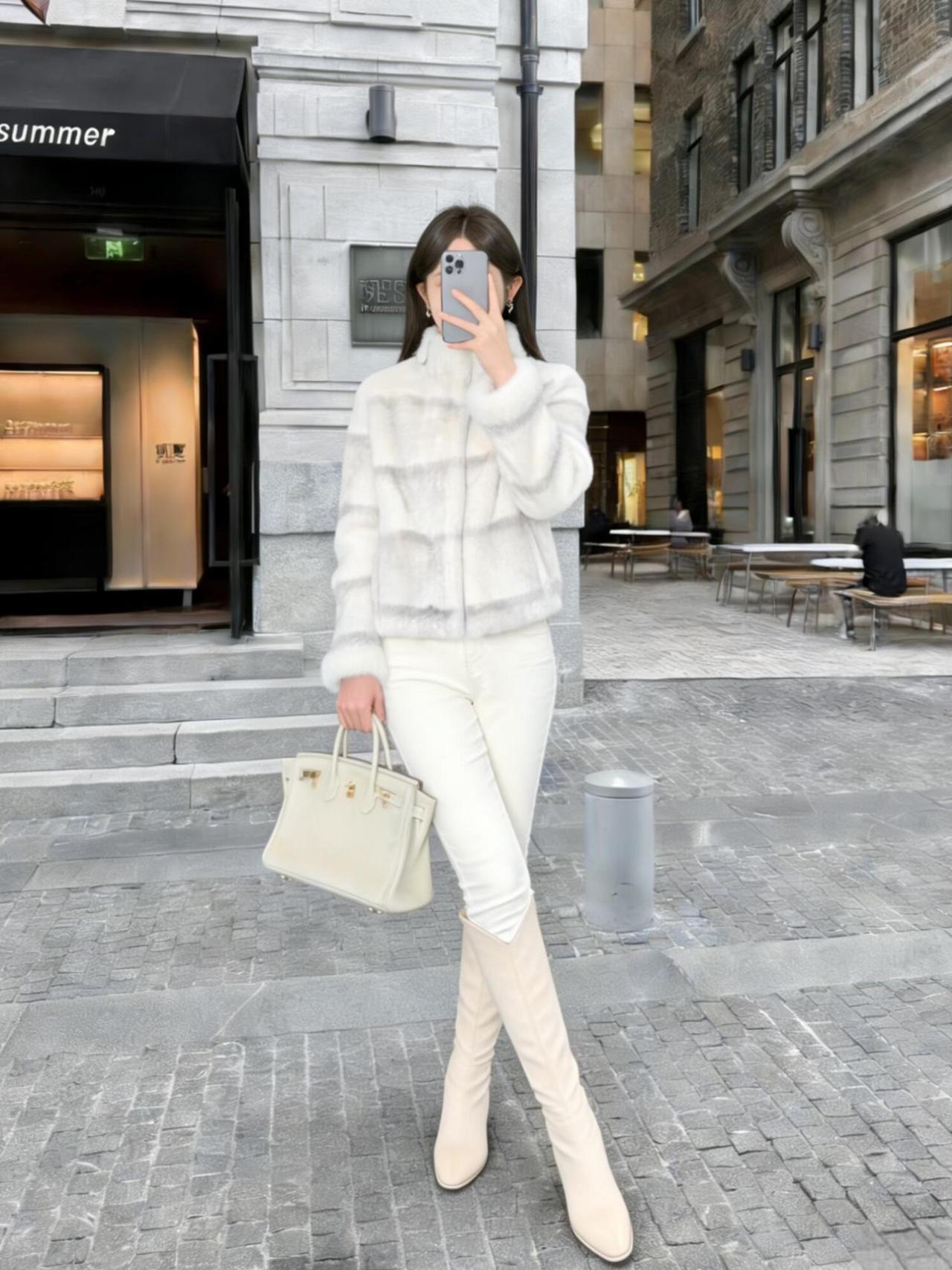 |||初雪穿搭[话题] 穿搭[话题] 穿搭的尽头是去繁就简[话题] 今天就这样穿