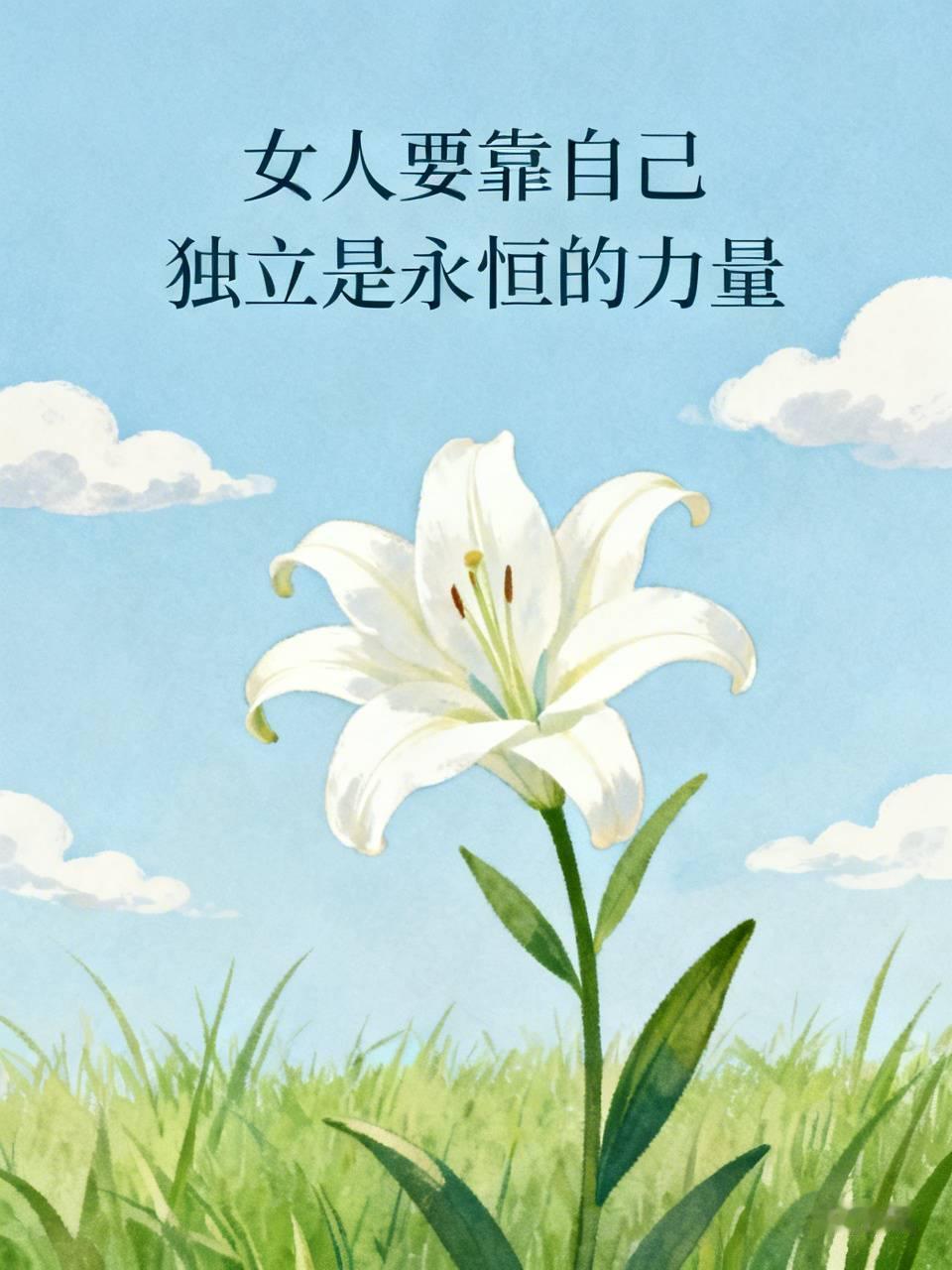 女人要靠自己，理由太充分了。人心复杂难测，人性也最不靠谱，哪有人会平白让你依靠？