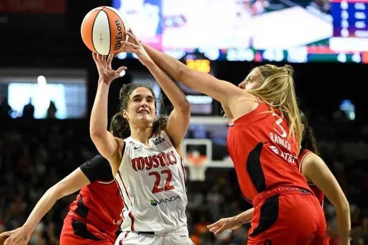 北京时间6月29日，WNBA常规赛，华盛顿神秘人124-123险胜波特兰火焰，值