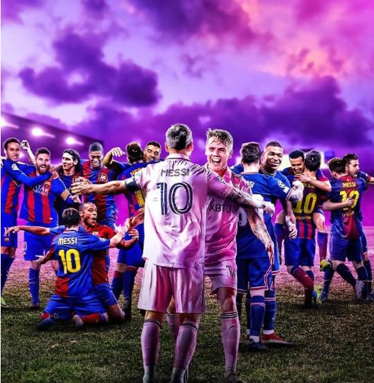 梅西新搭档，这小伙在梅西的伙伴中最不起眼，[捂脸]但是有可能跟着“梅老板”踢出身