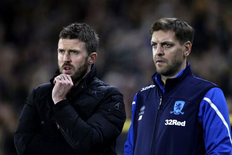 📢 迈克尔·卡里克和乔纳森·伍德盖特已抵达卡灵顿基地，开启他们在曼联的首个执教