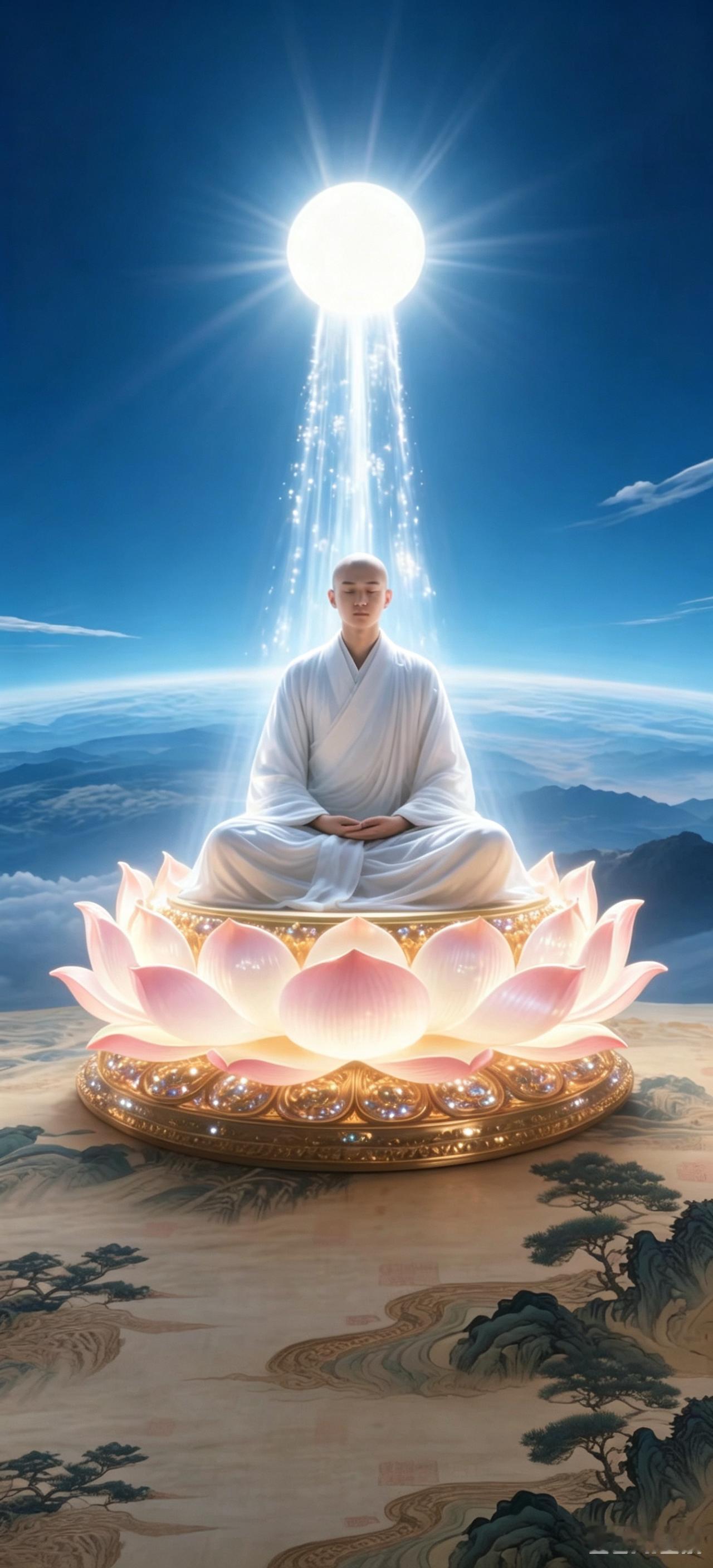 一句佛号，唯为归乡
 
在弥陀佛光的加持下，心里忽然就通了。
反反复复纠结情绪、