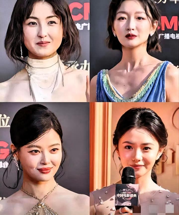 刚刷到一张同框。
刘浩存、周冬雨、张子枫、章子怡站在一起。
 
我来回看了三遍。