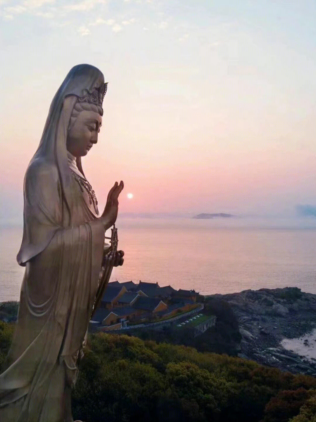 普陀山观音 刷到请不要无视 评论很灵的!! ​​​