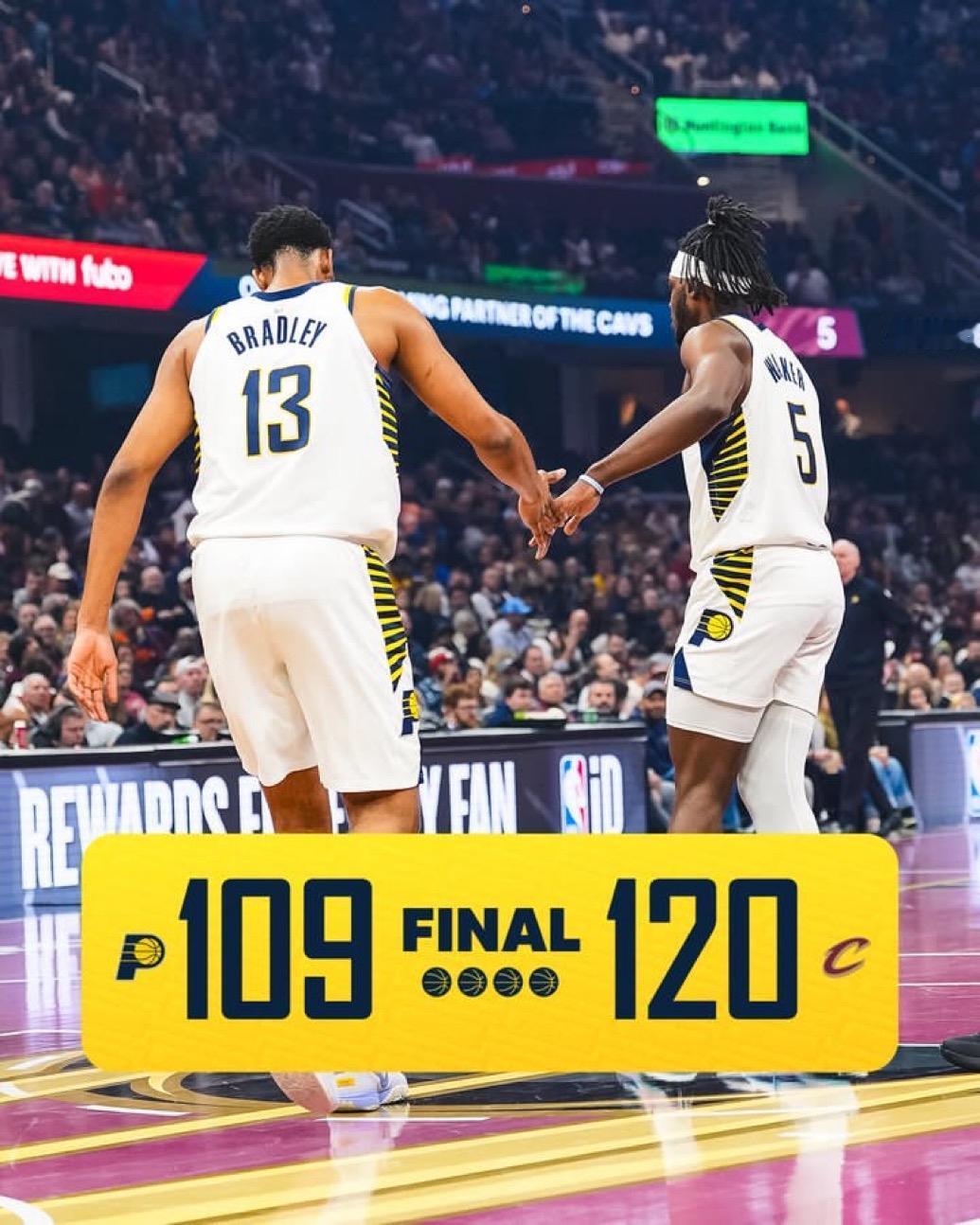 11月22日NBA常规赛战报（9场）：

步行者109-120骑士
篮网113-