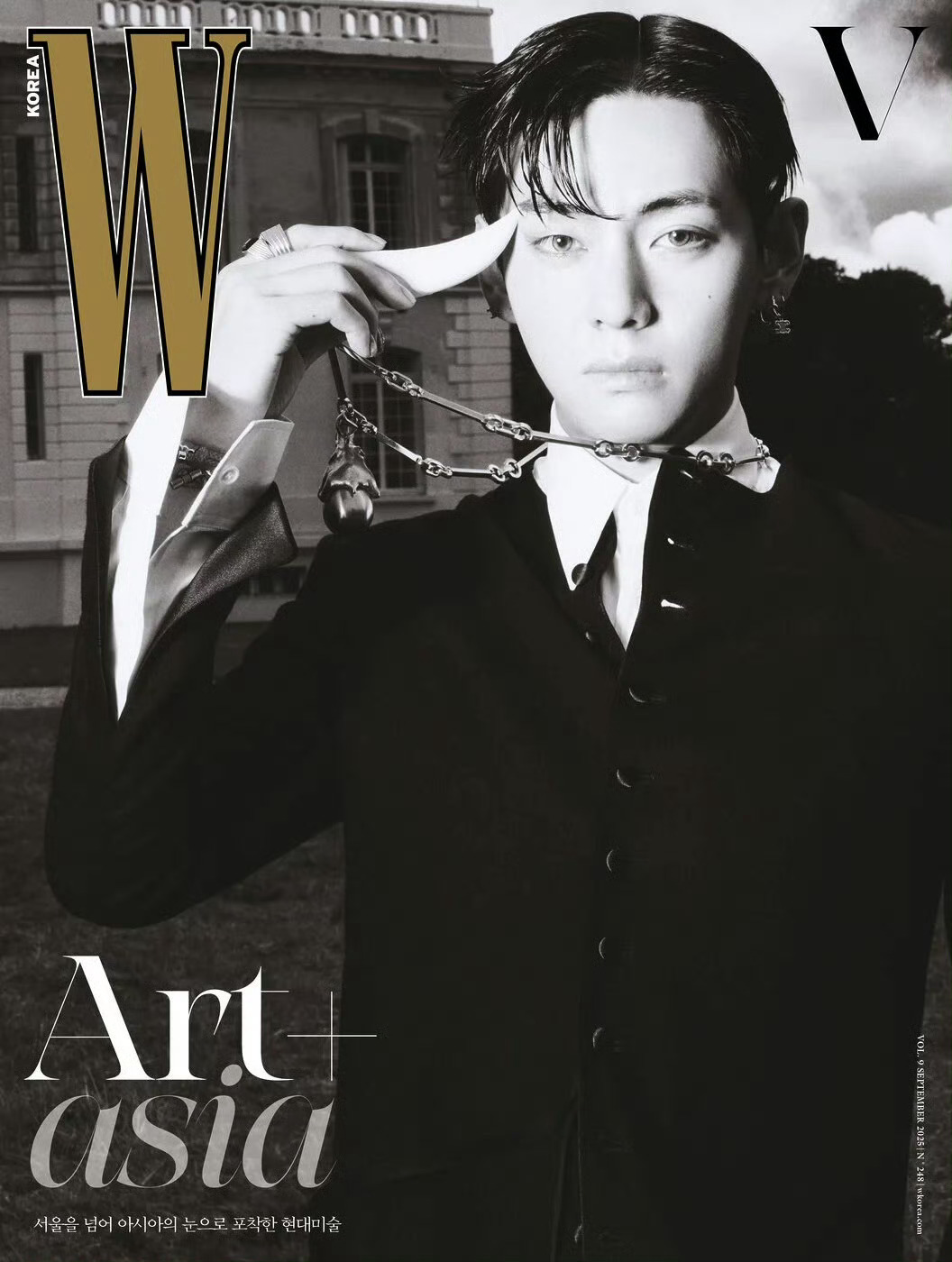 金泰亨 V✖️W Korea 九月刊封面 封面大赏 ​​​