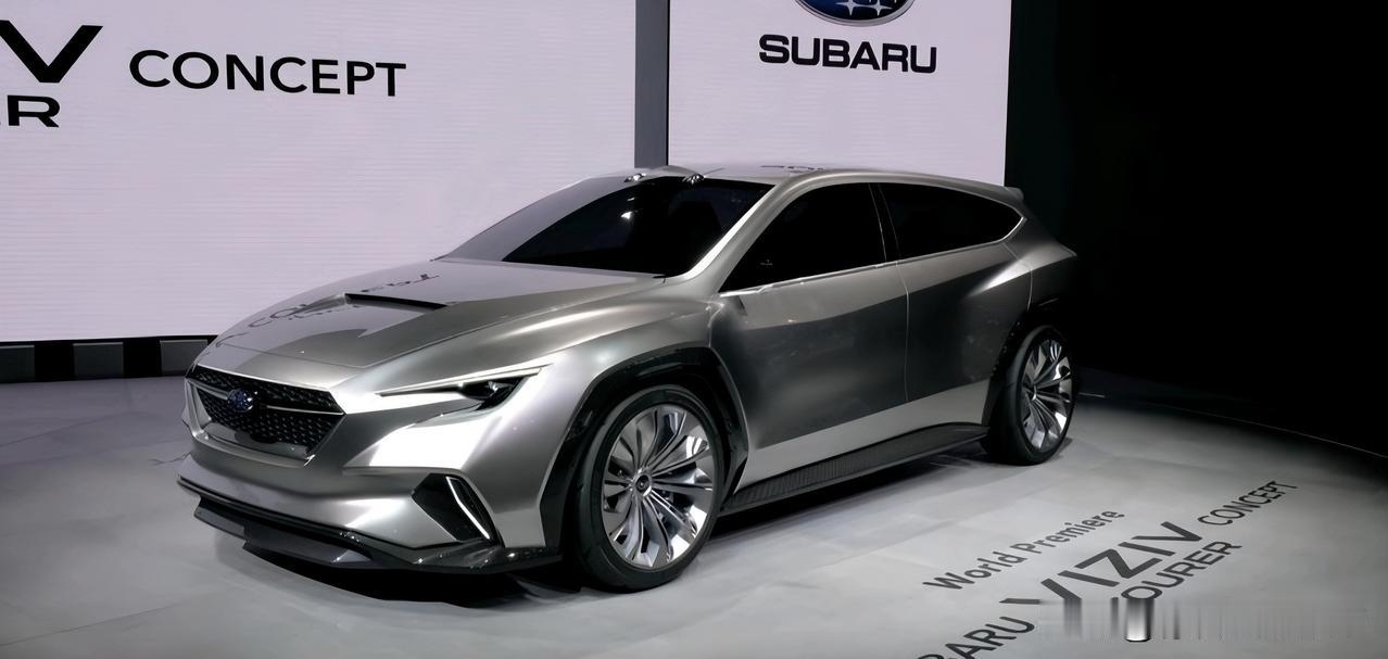 平民高性能旅行车——斯巴鲁Viziv Tourer Concept
这辆前脸颇具