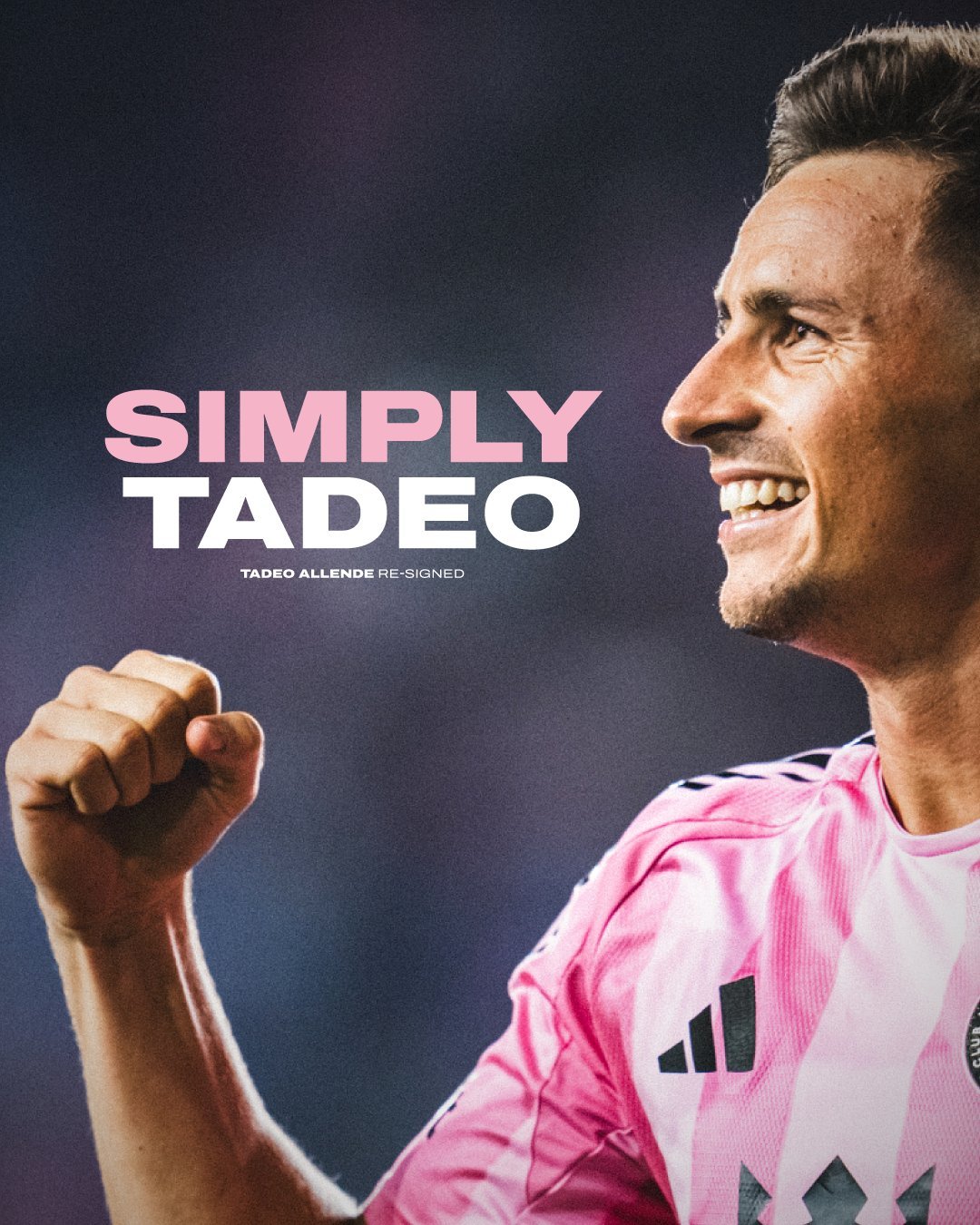 他留下了！官方：迈阿密国际宣布正式签下阿连德，合同将持续至2030年6月，并可选