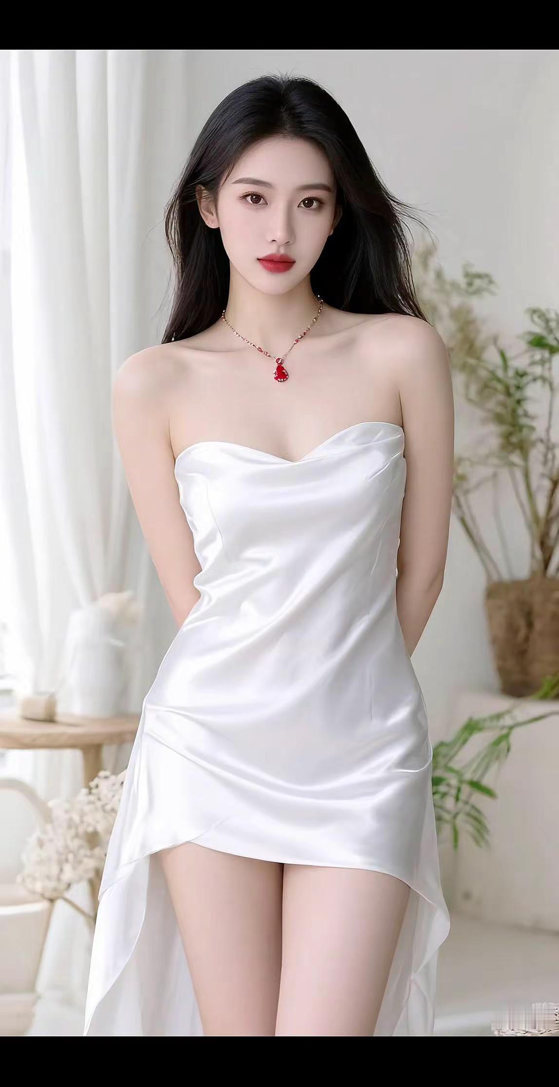 缎面优雅写真 ai创作 玩法合伙人计划 今日分享 美女