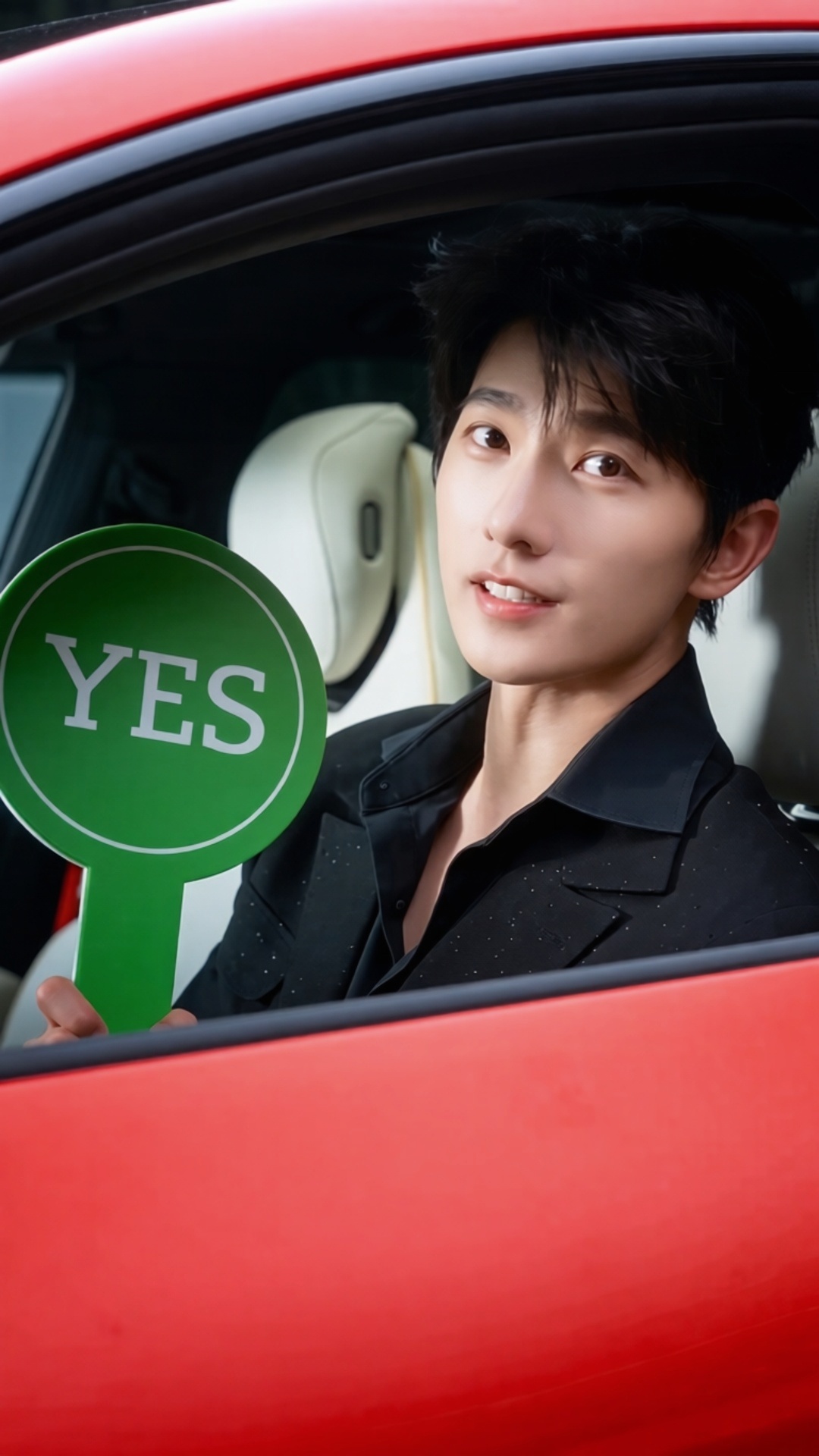 杨洋  Yes Yes Yes！请喊我杨洋全肯定！岚图追光s全球代言人杨洋202