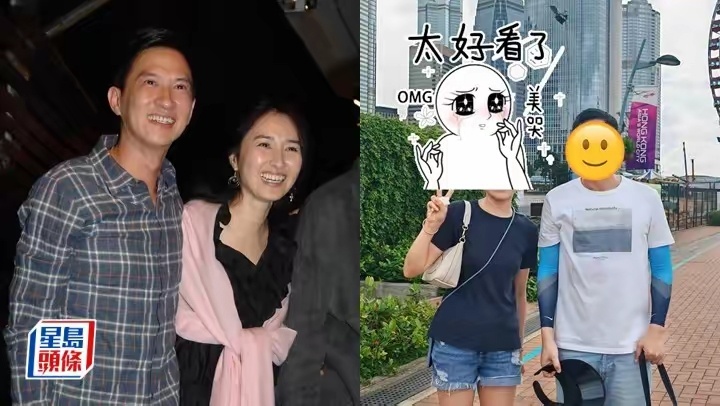 张家辉和老婆甜蜜遛狗！59岁关咏荷皮肤状态惊艳，路人回头率超高 ​​​