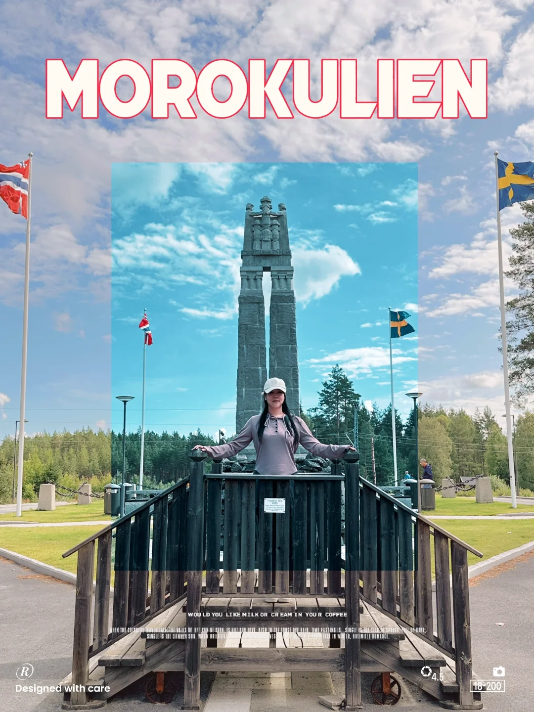 跨越边境需要点仪式感~左脚🇸🇪右脚🇳🇴