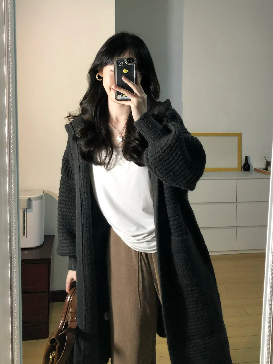 秋天的第一件长款外套！好舒服
