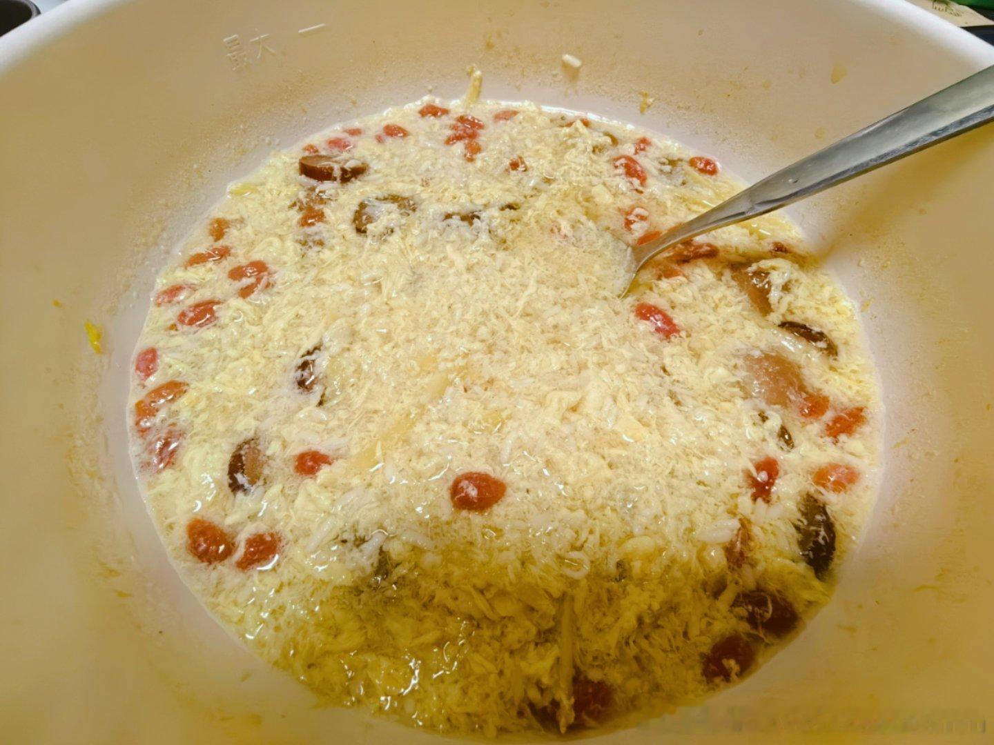 美好的一天从早餐开始广东终于入冬了早上出去真的好冷回来喝一碗红枣枸杞酒酿立马由头