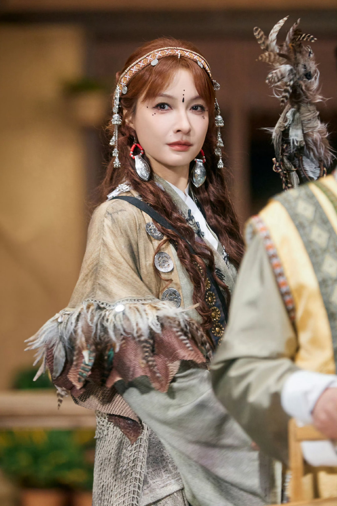 吴昕巫女造型吴昕大侦探巫女造型大侦探大侦探这次妆造我给满分！吴昕这身巫女look