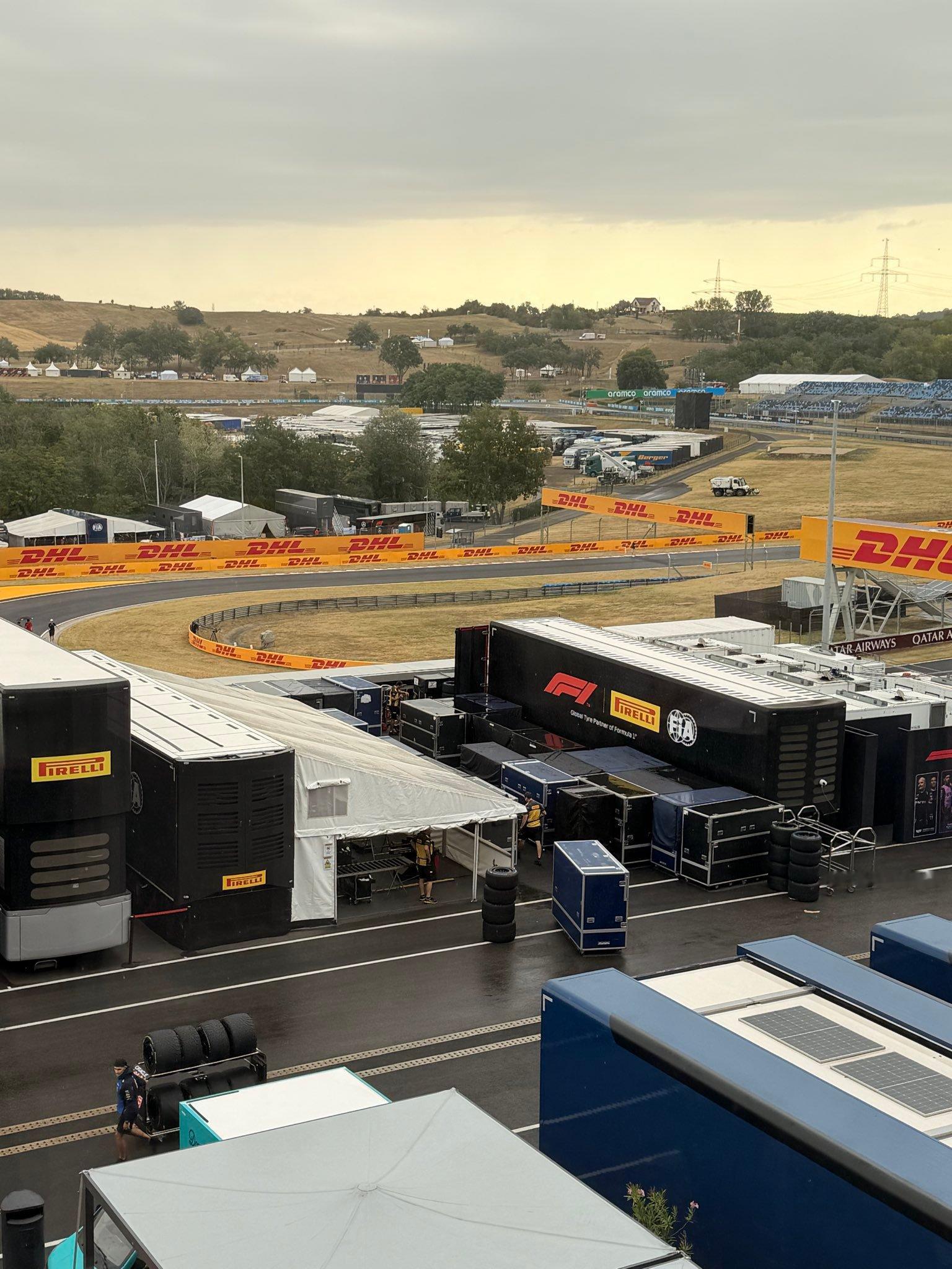 F12026F1匈牙利大奖赛 匈牙利下雨了 