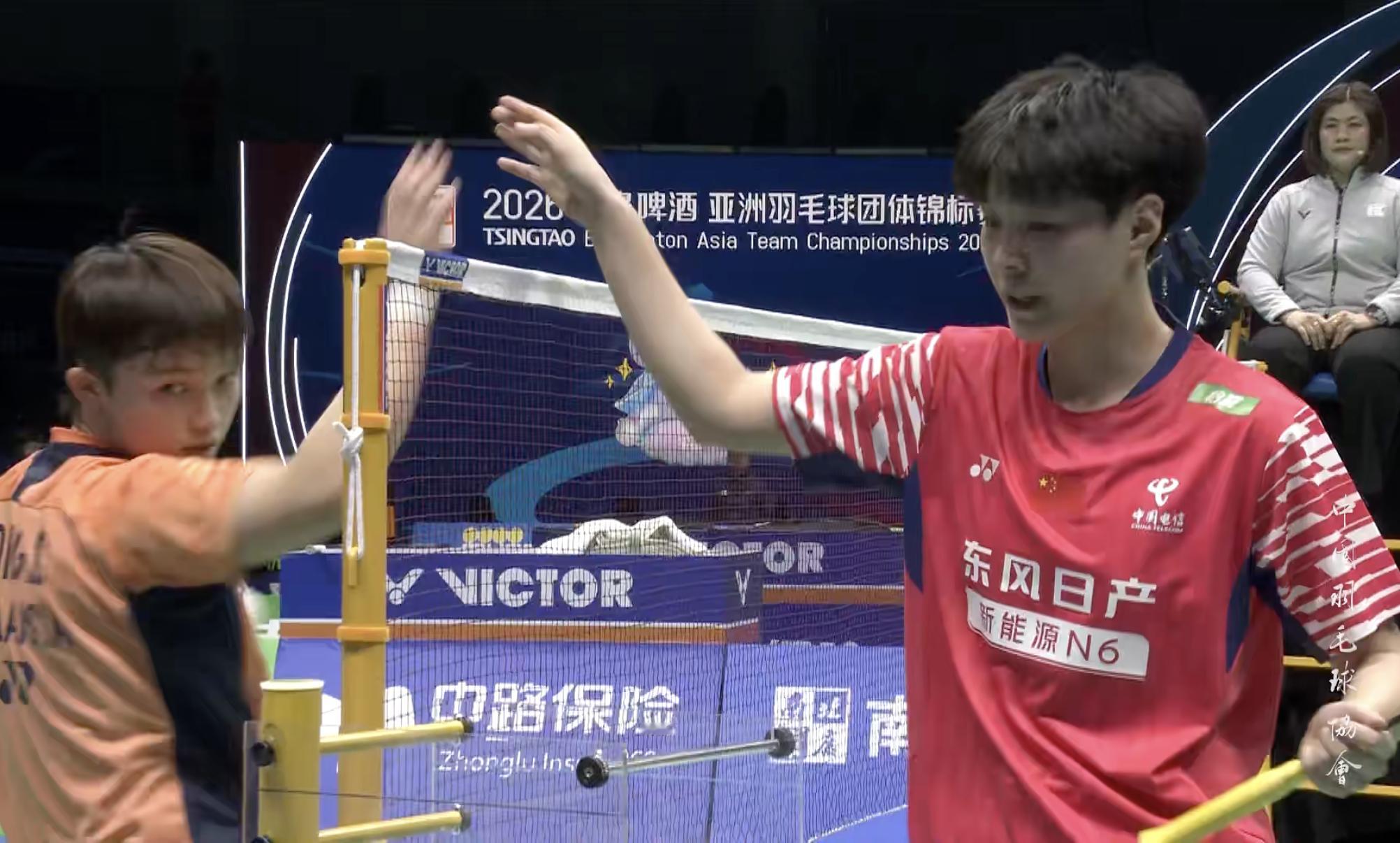 2026亚洲羽毛球团体锦标赛【女团W组：中国🇨🇳 3-0 🇲🇾马来西亚】