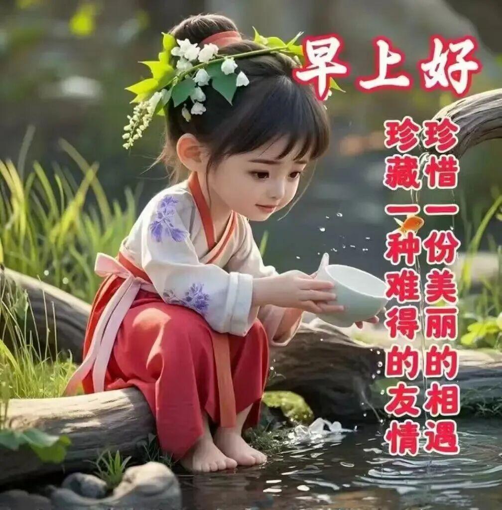 周六如意！晨光倾洒，窗台绿意盈盈，院中光影温柔☀️。保持从容姿态💪，认真对待光