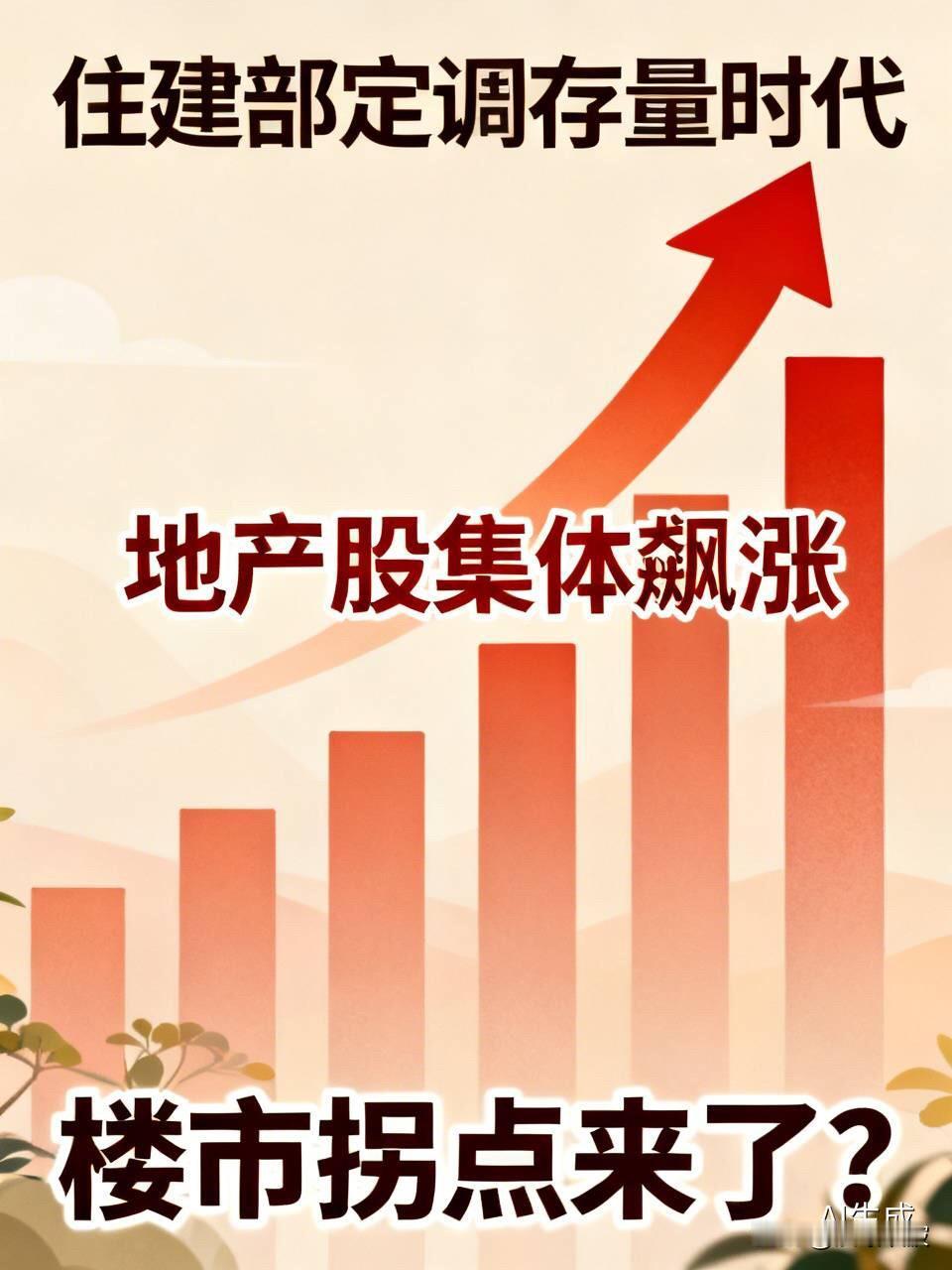 住建部定调存量时代！地产股集体飙涨，楼市拐点来了？三大信号必须看懂

  最近，