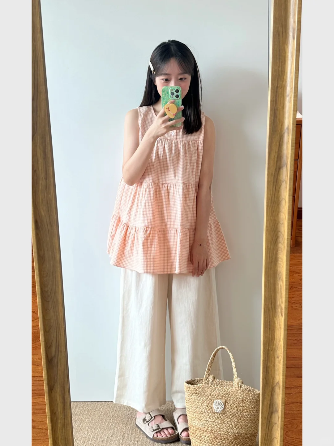 喜欢穿亚麻的夏天～