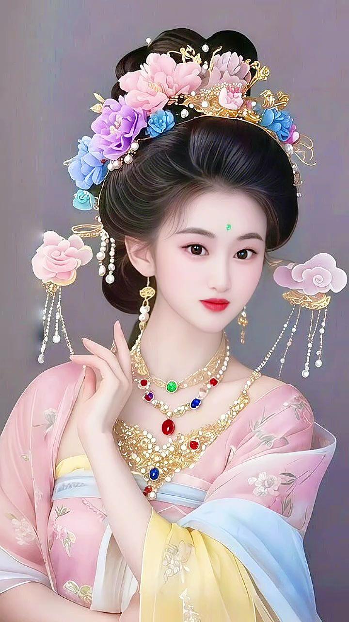 唐妆雅韵 古典妆造 古风妆容有多美 汉服 汉服之美在华夏