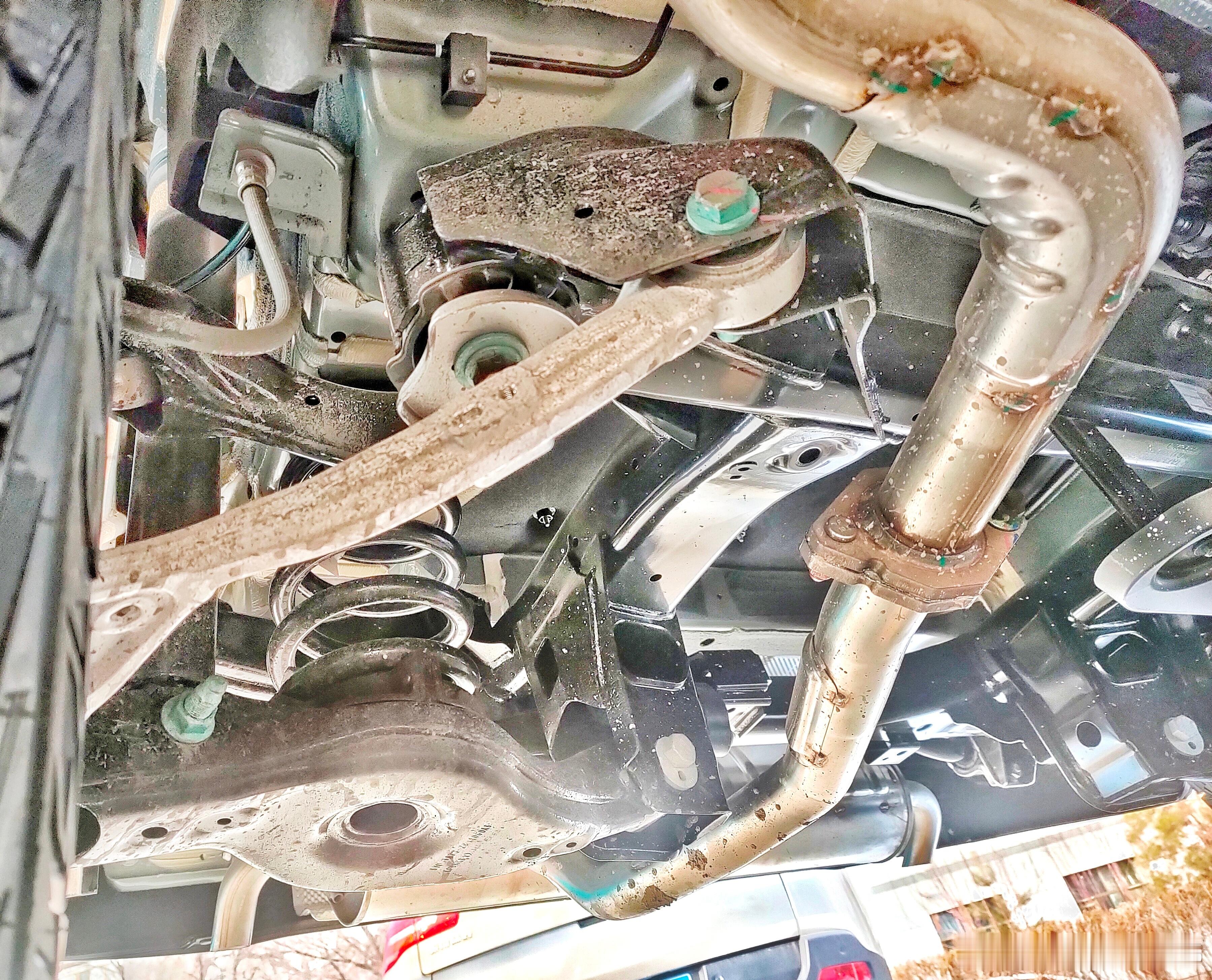 方程豹钛7。。。MLB evo后腿和门式副车架 