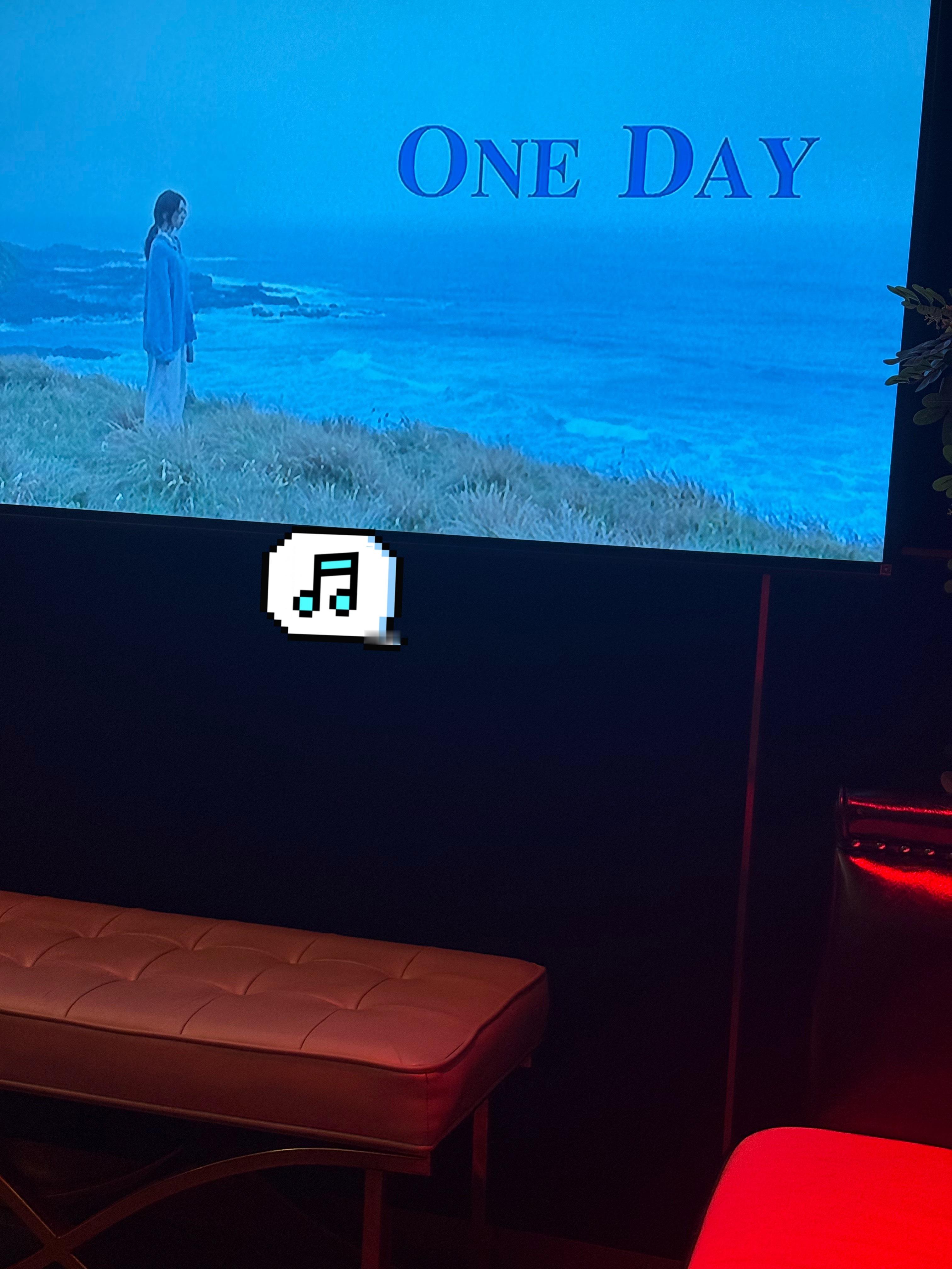鹿晗分手后发的歌词oneday很好听 