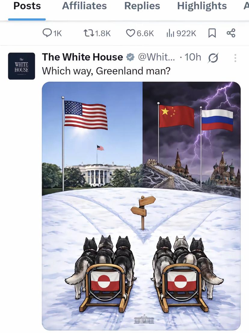 美国白宫发布最新图片，意思很明显，要么选择美国，要么选择中俄！

我寻思这里面也