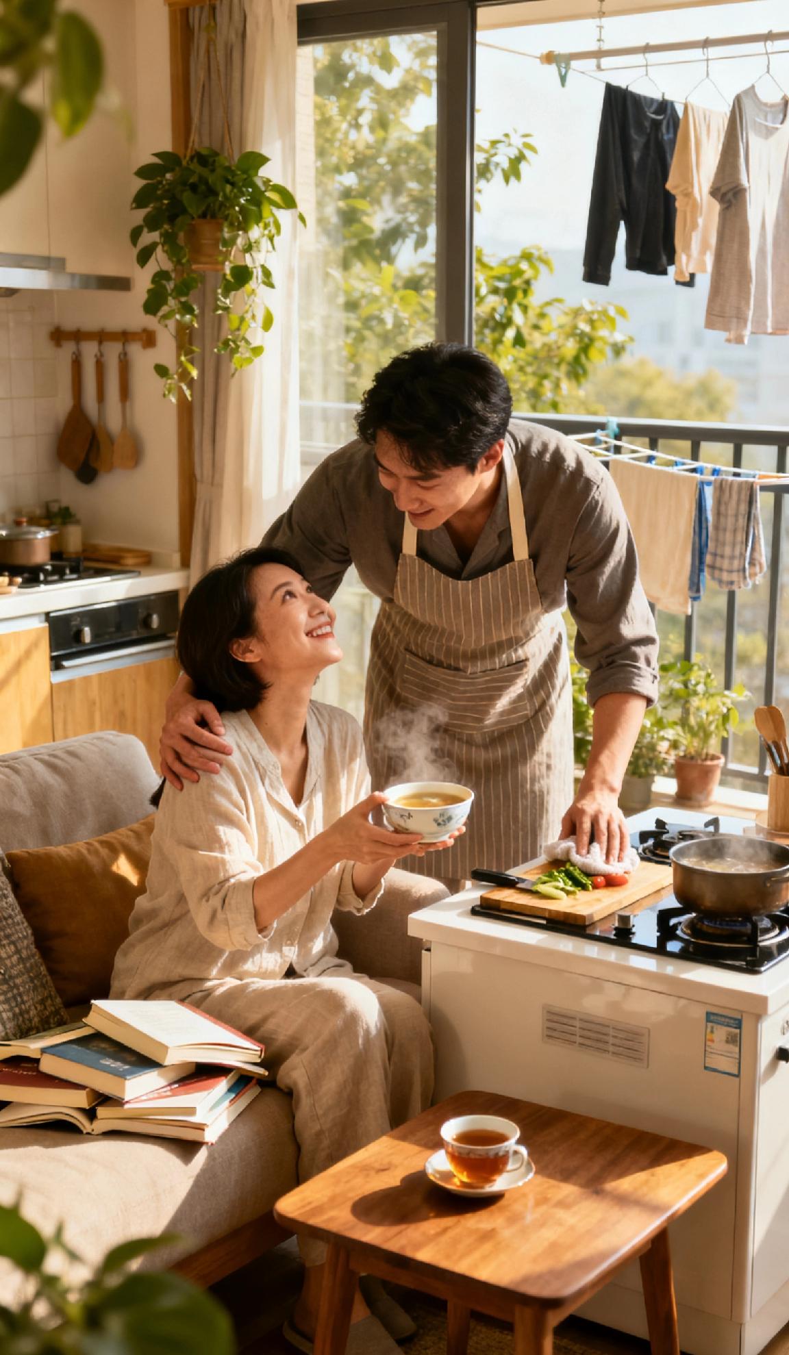 夫妻间，最需要的是什么夫妻之间，最需要的从不是轰轰烈烈的誓言，而是烟火日子里的双