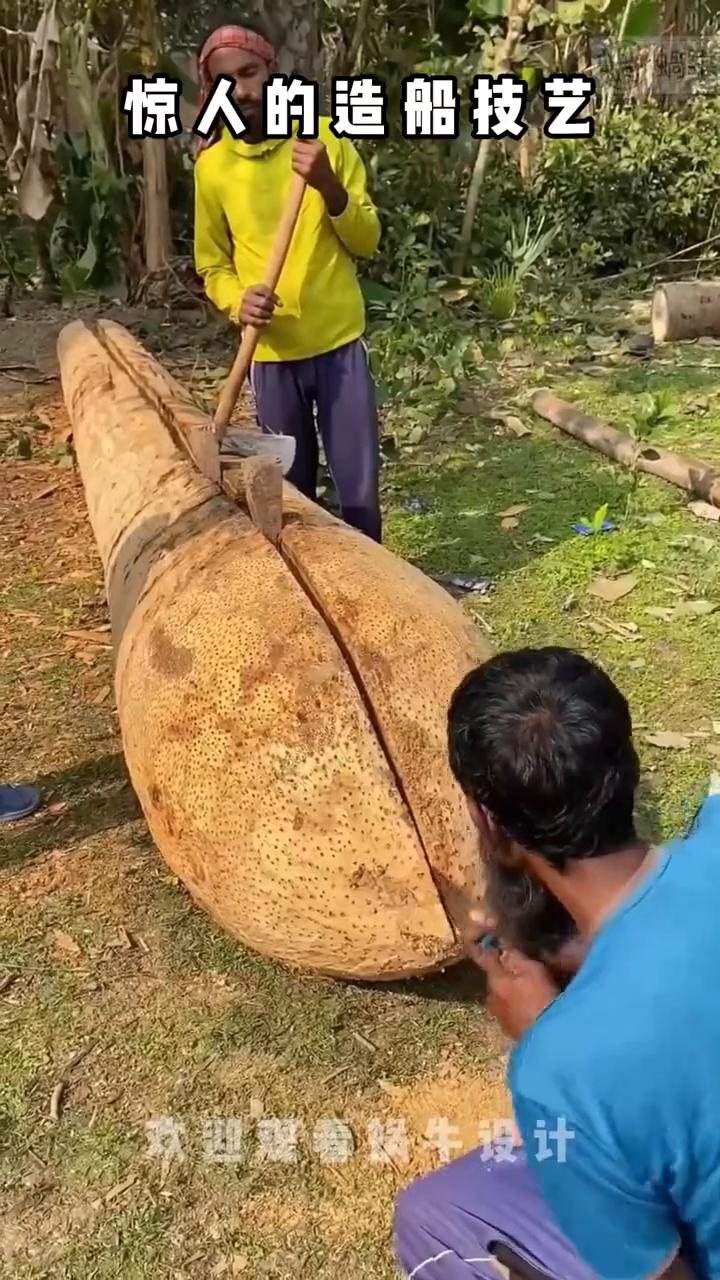 惊人的造船技艺。
欢迎观看蜗牛设计。