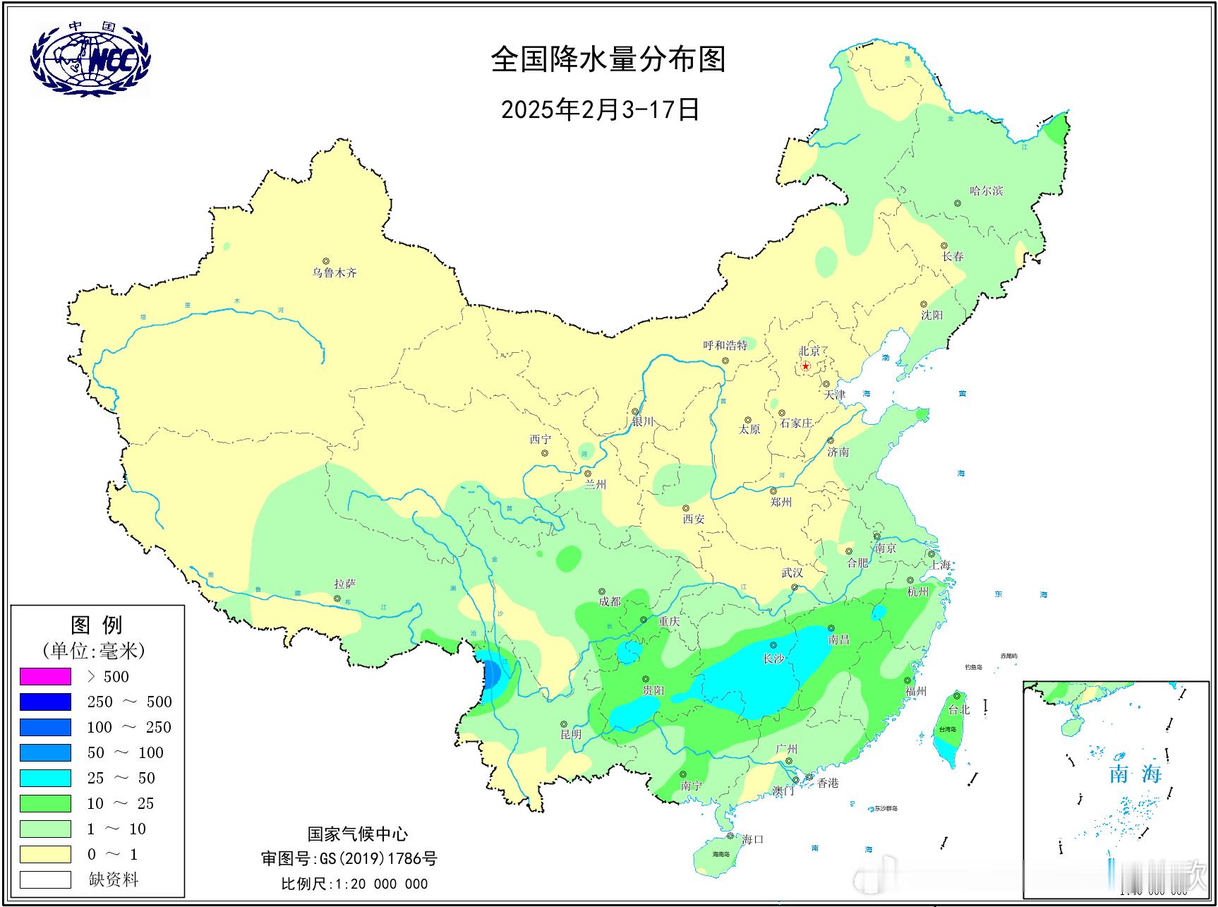 【干燥的立春 多雨的雨水】今天进入雨水节气。回顾立春期间（2月3-17日），我国