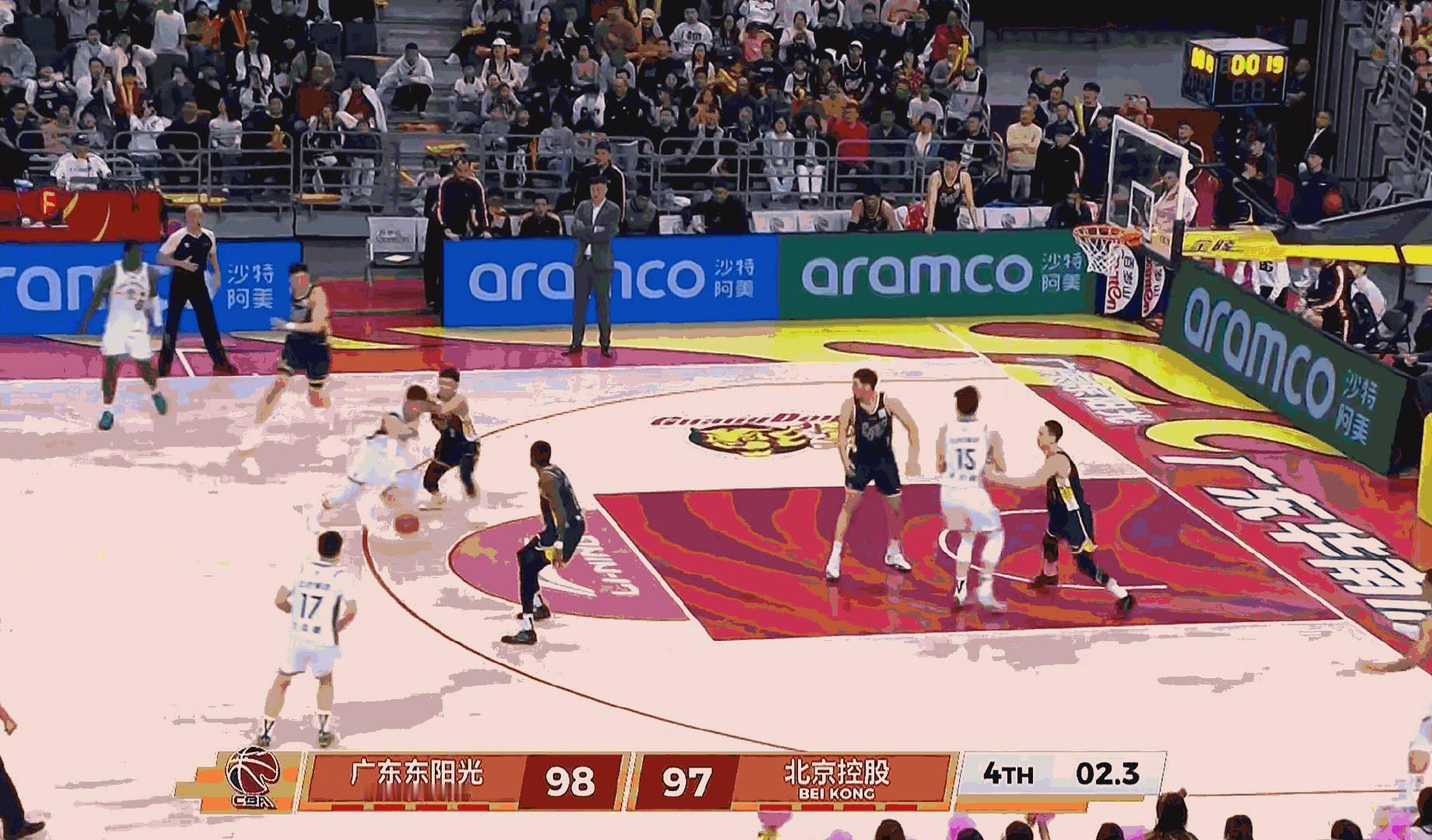 北控状态有所反弹，廖三宁再次绝杀。 