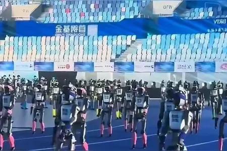 太震撼了！千台机器人集群展演震撼全网，冰丝带开幕式上，上千台来自全球多个厂商、不