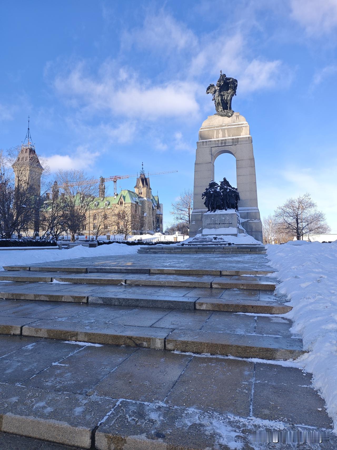 冬日生活打卡季冬日渥太华，洁白大美的世界。