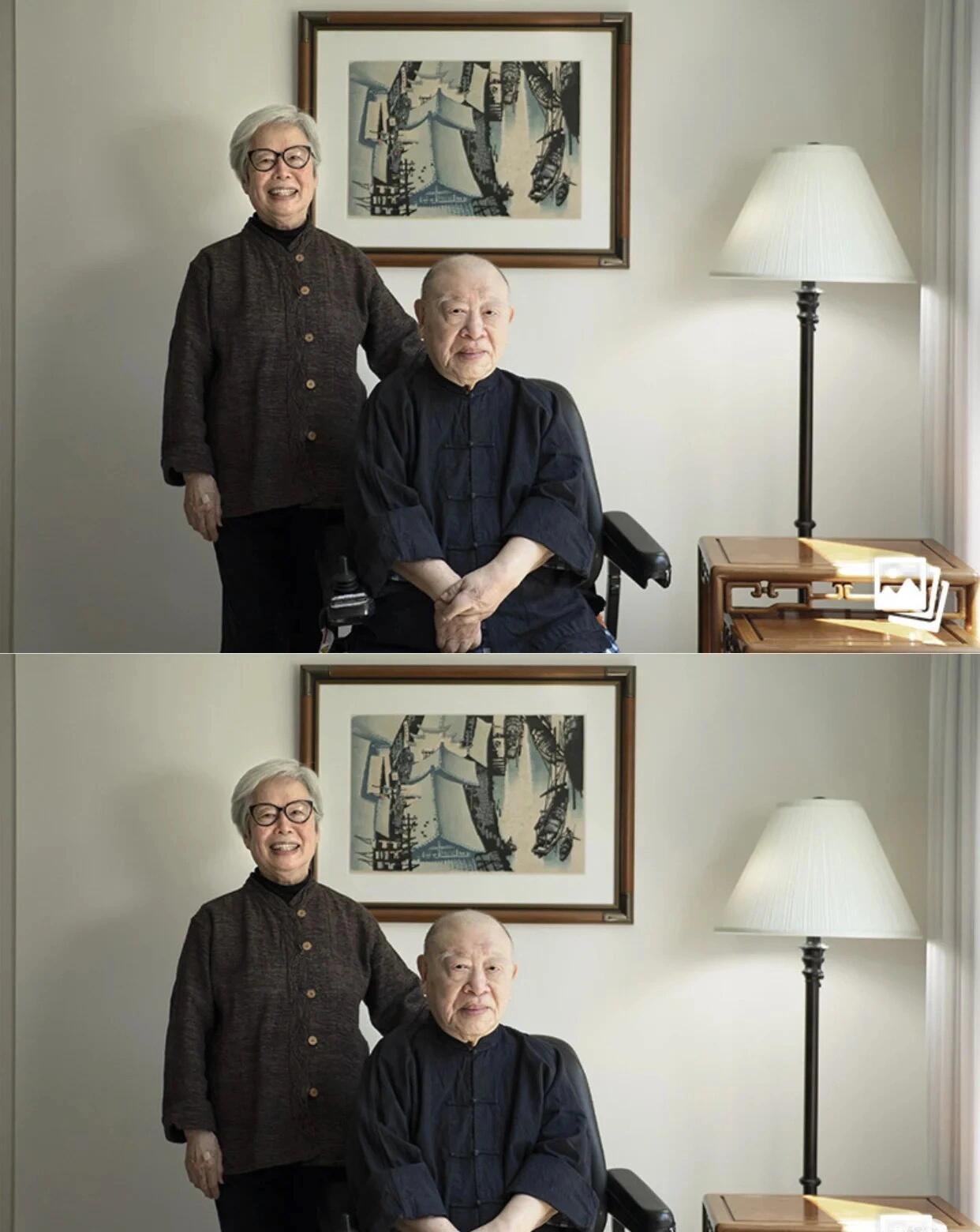 许倬云最快乐的事是看见妻子许倬云说遇见孙曼丽是自己寻见的美好，两人相伴55年，在