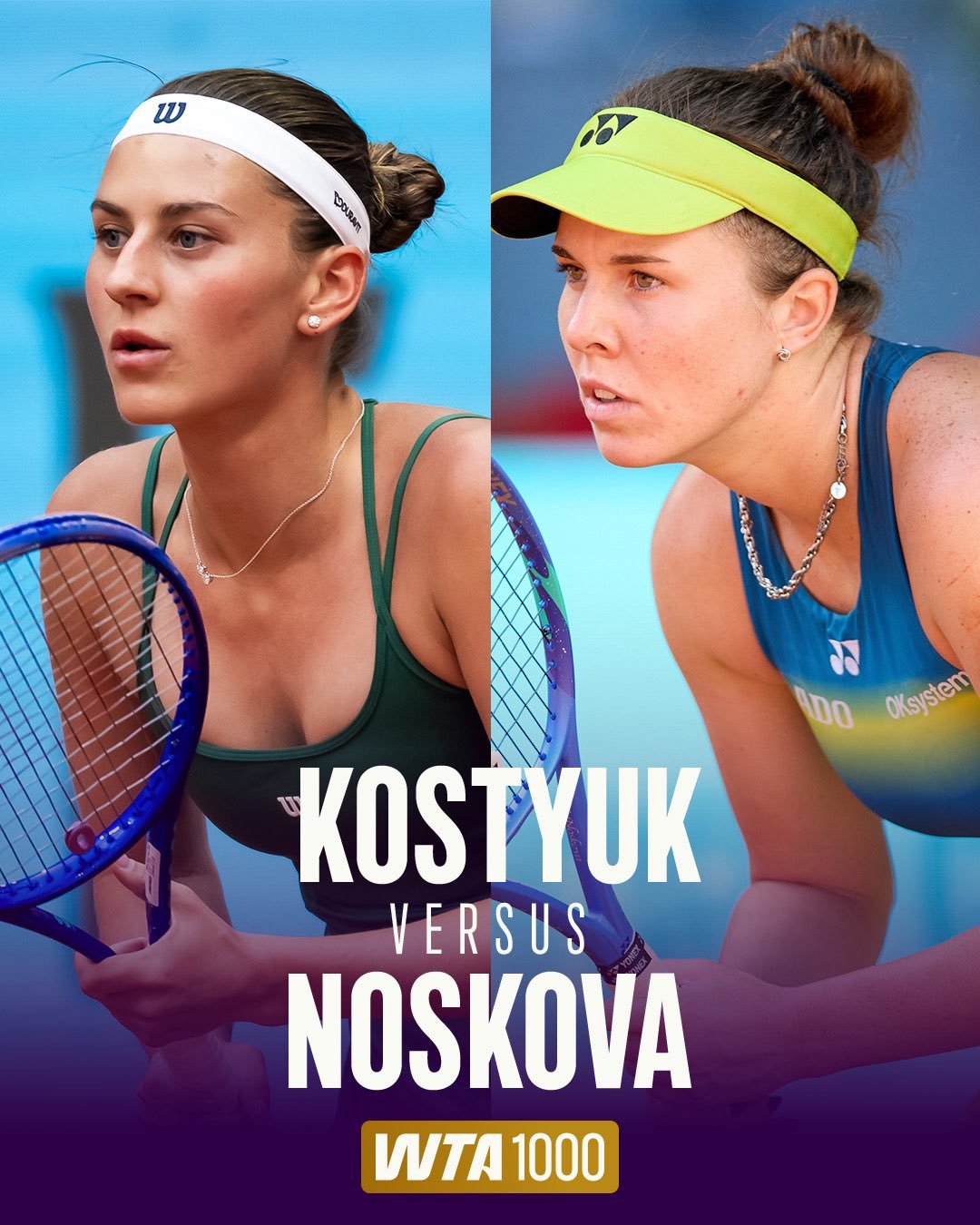 凌晨2点，在解说马德里1000赛八强：科斯秋克vs诺茨科娃马德里赛今年将诞生新的