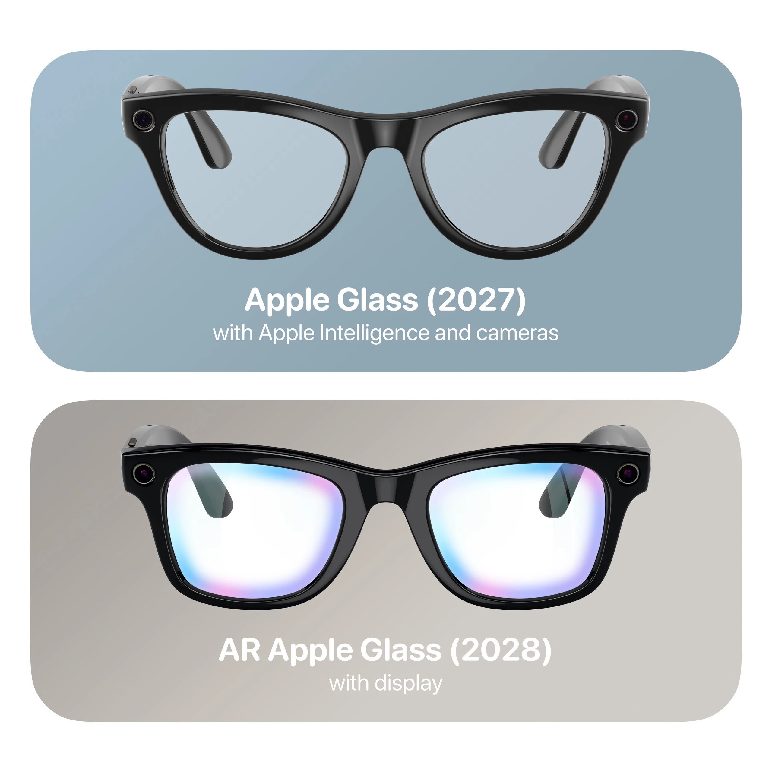 据彭博社报道，苹果也要出眼镜了Apple Glasses，希望有玳瑁款，目前出的