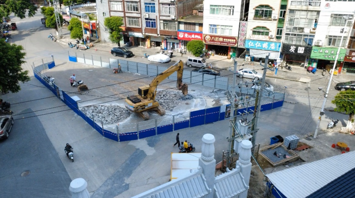 玉林石南老街坊公园同城热点创作计划 玉林市兴业县石南镇老街坊前广场建设一个口袋公