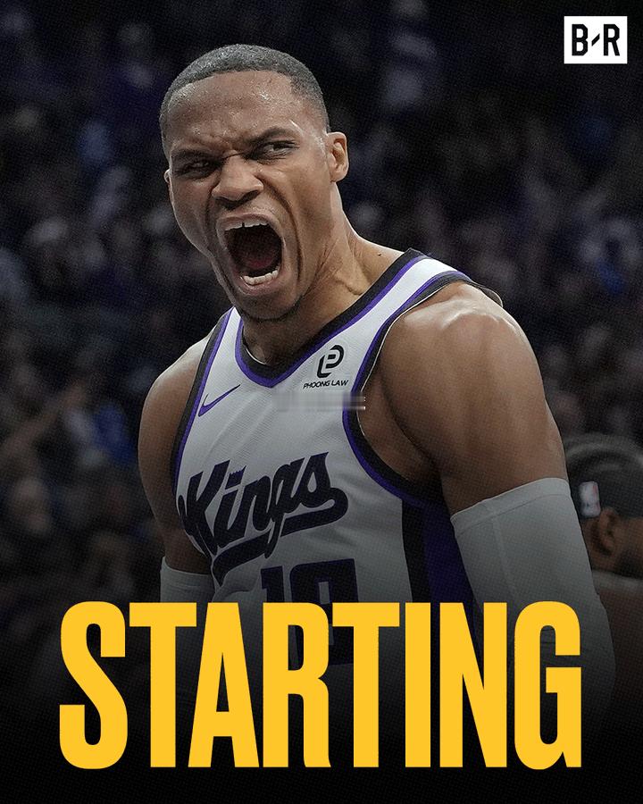 威少顶替世界杯MVP进入到国王首发，一点点从边缘角色打回到了绝对主力。