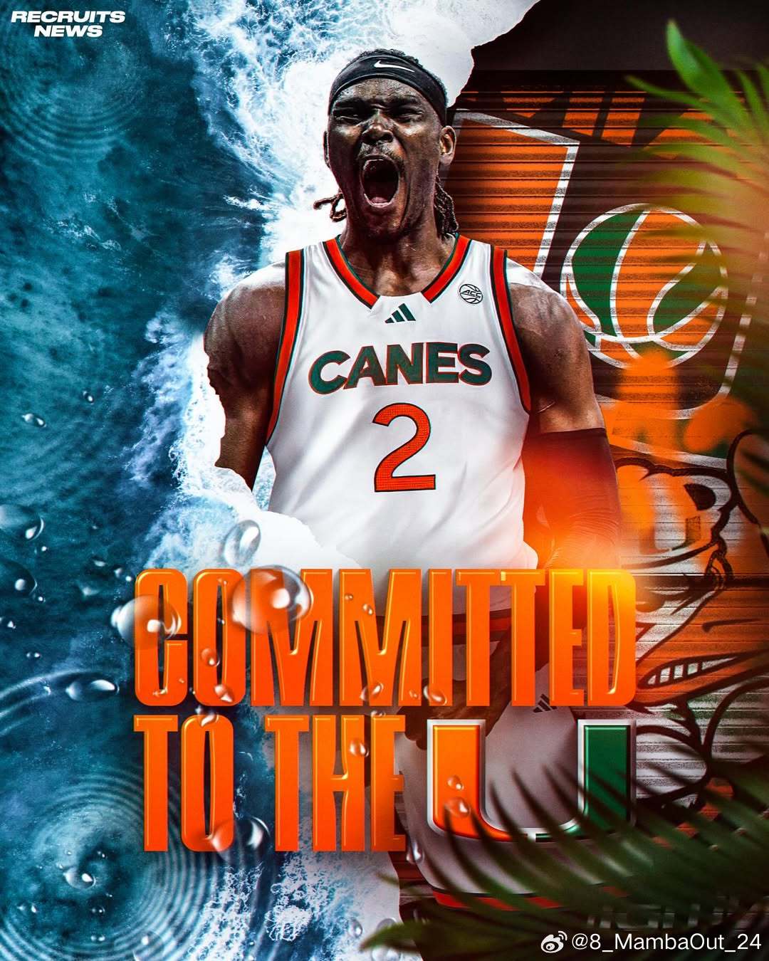 乔治亚大学中锋索姆托·西里尔(Somto Cyril)转学加盟迈阿密大学这位身高