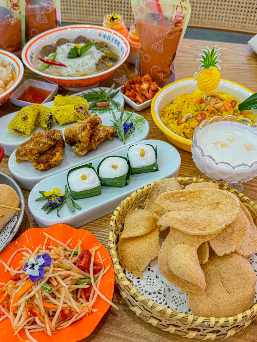 人在包头!吃上了越南🇻🇳粉 还有东南亚小吃