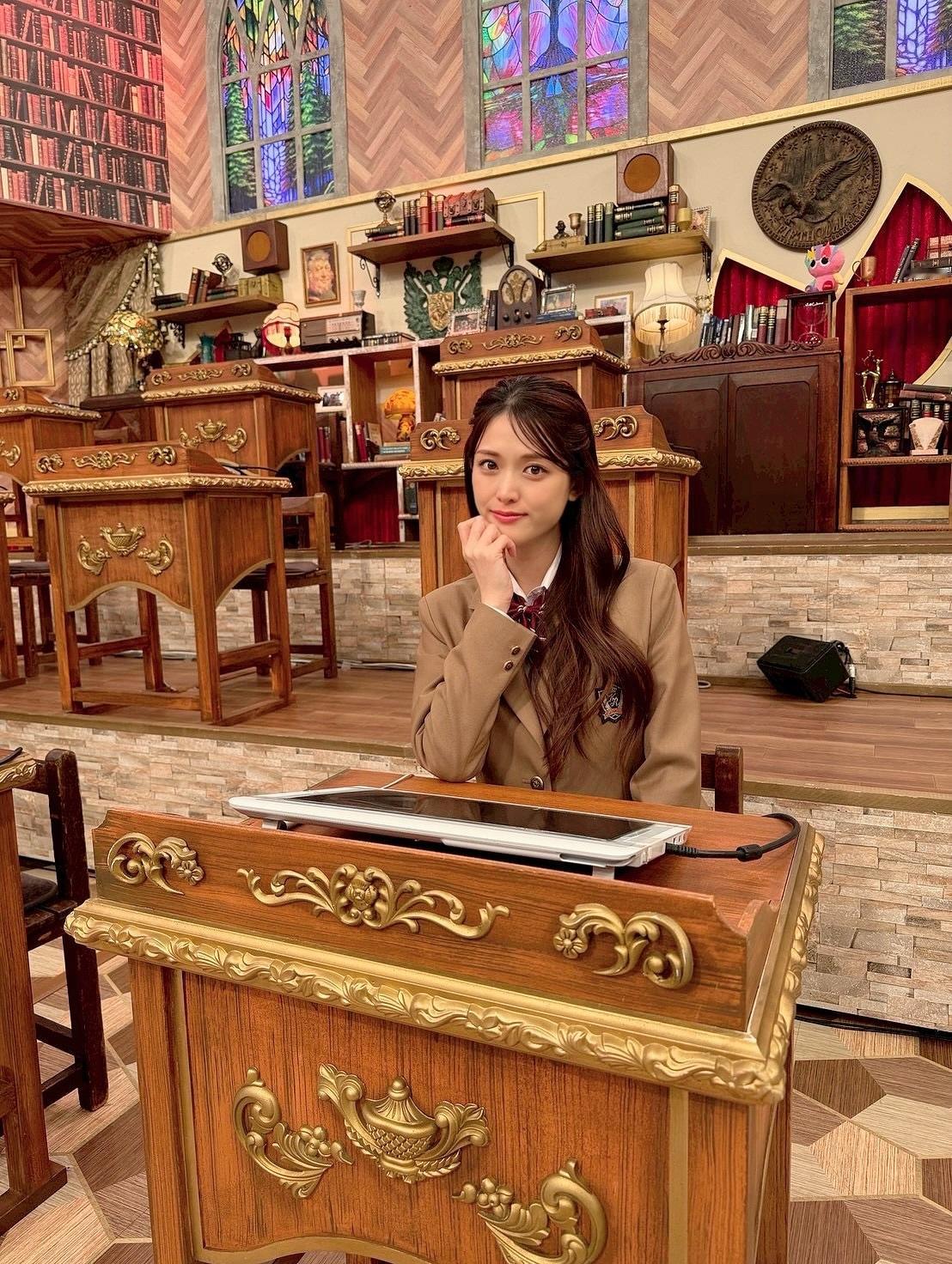 松村沙友理「タナカ先生りんご🍎　ミヤネ屋りんご🍎」 ​​​